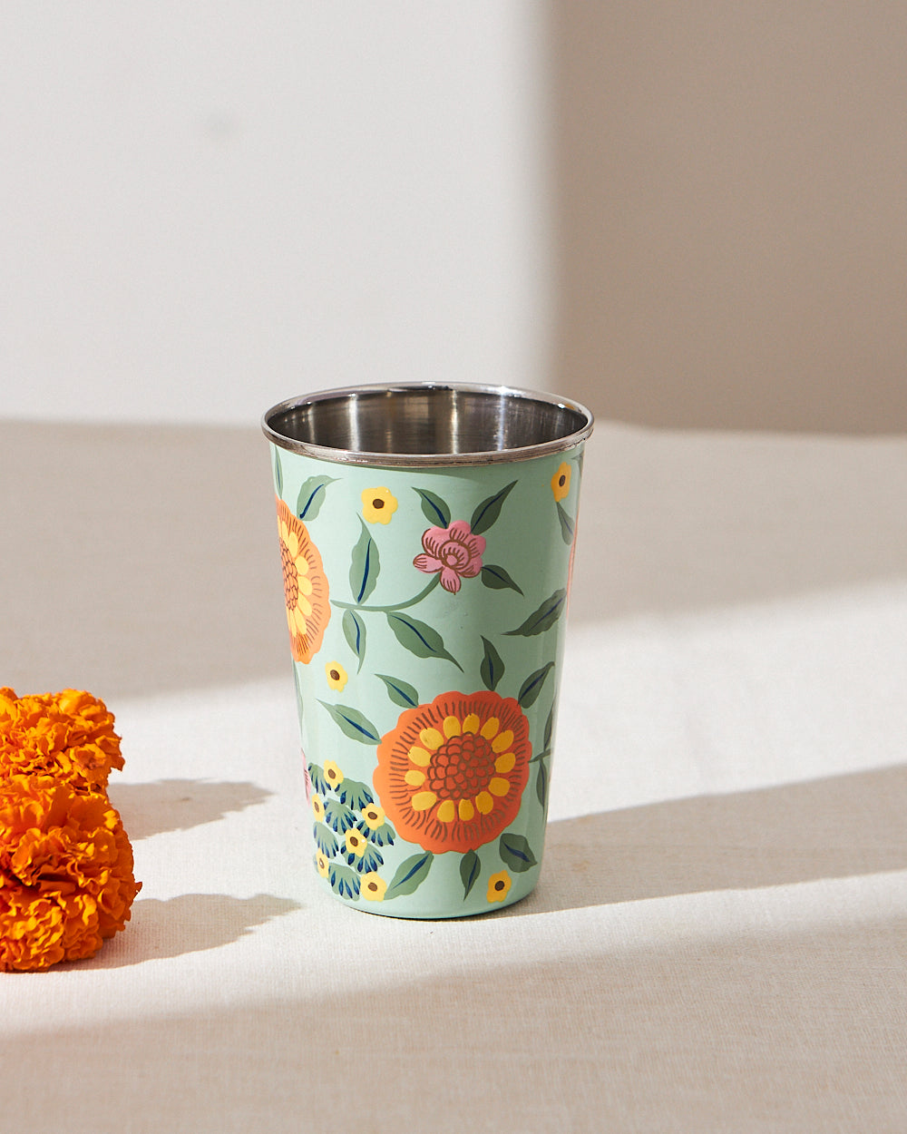 Marigold Large Tumbler, Teal