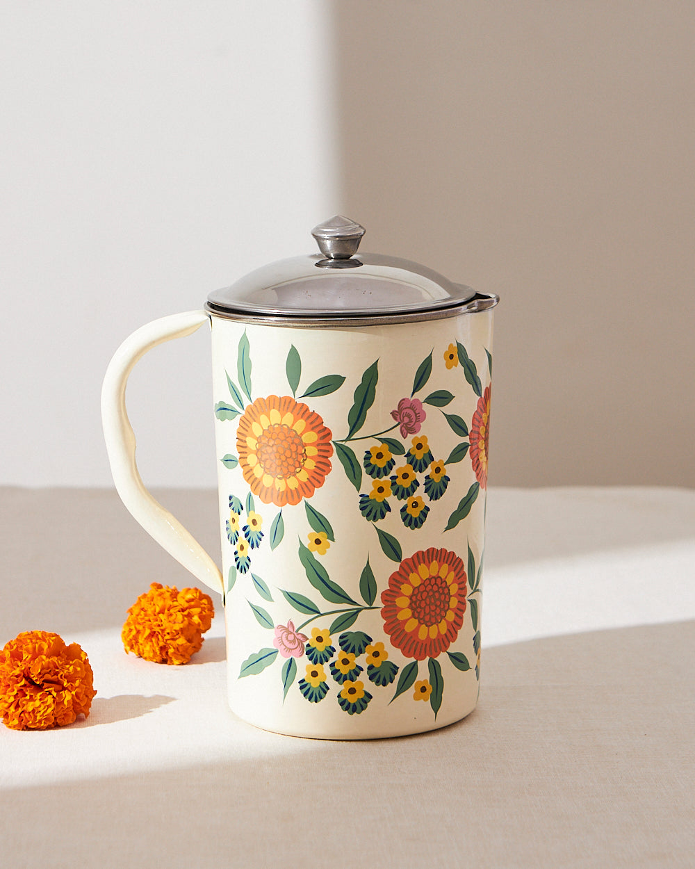 Marigold Pitcher + 2 Marigold Mini Tumbler
