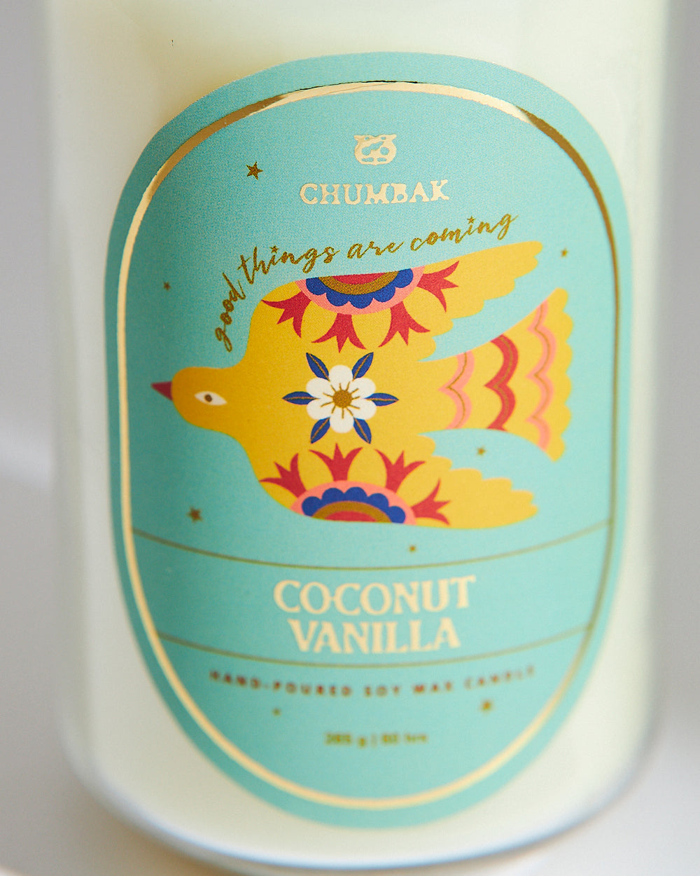 Coconut Vanilla Soy Wax Candle