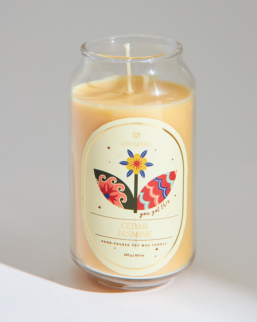 Cedar Jasmine Soy Wax Candle