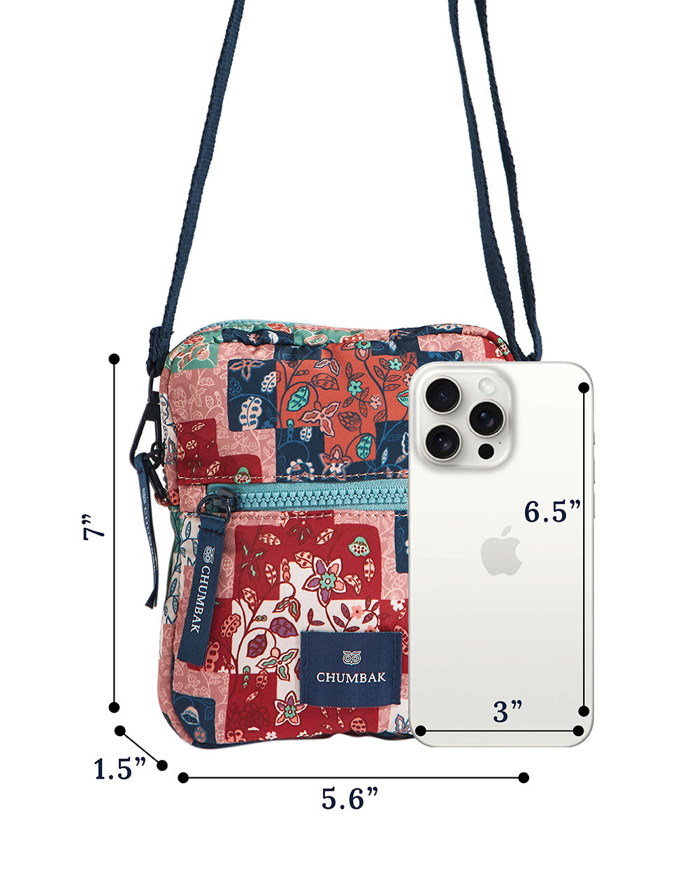 Mini Resort Crossbody Bag | Batik Patchwork