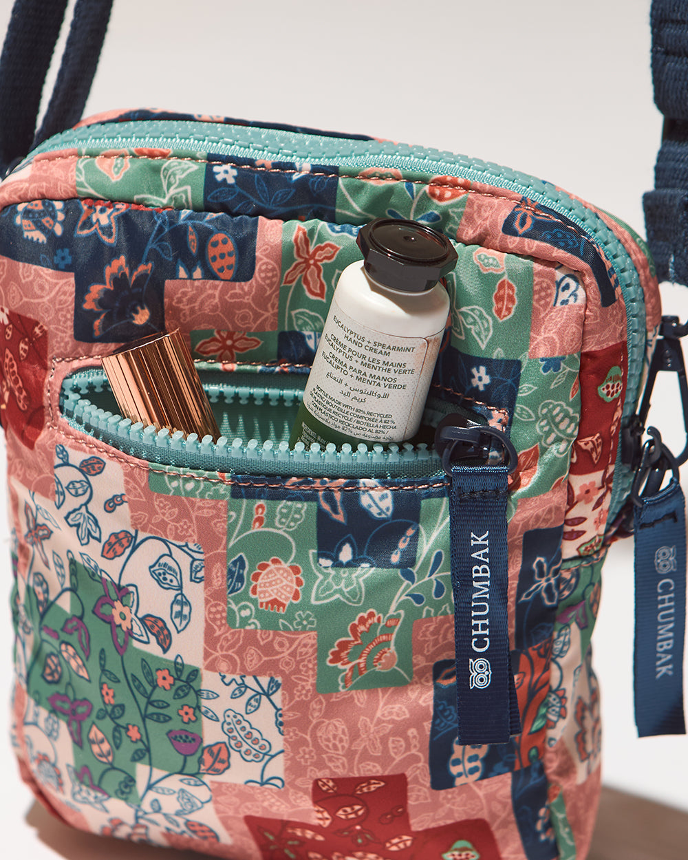 Mini Resort Crossbody Bag | Adjustable Sling| Water Resistant Fabric