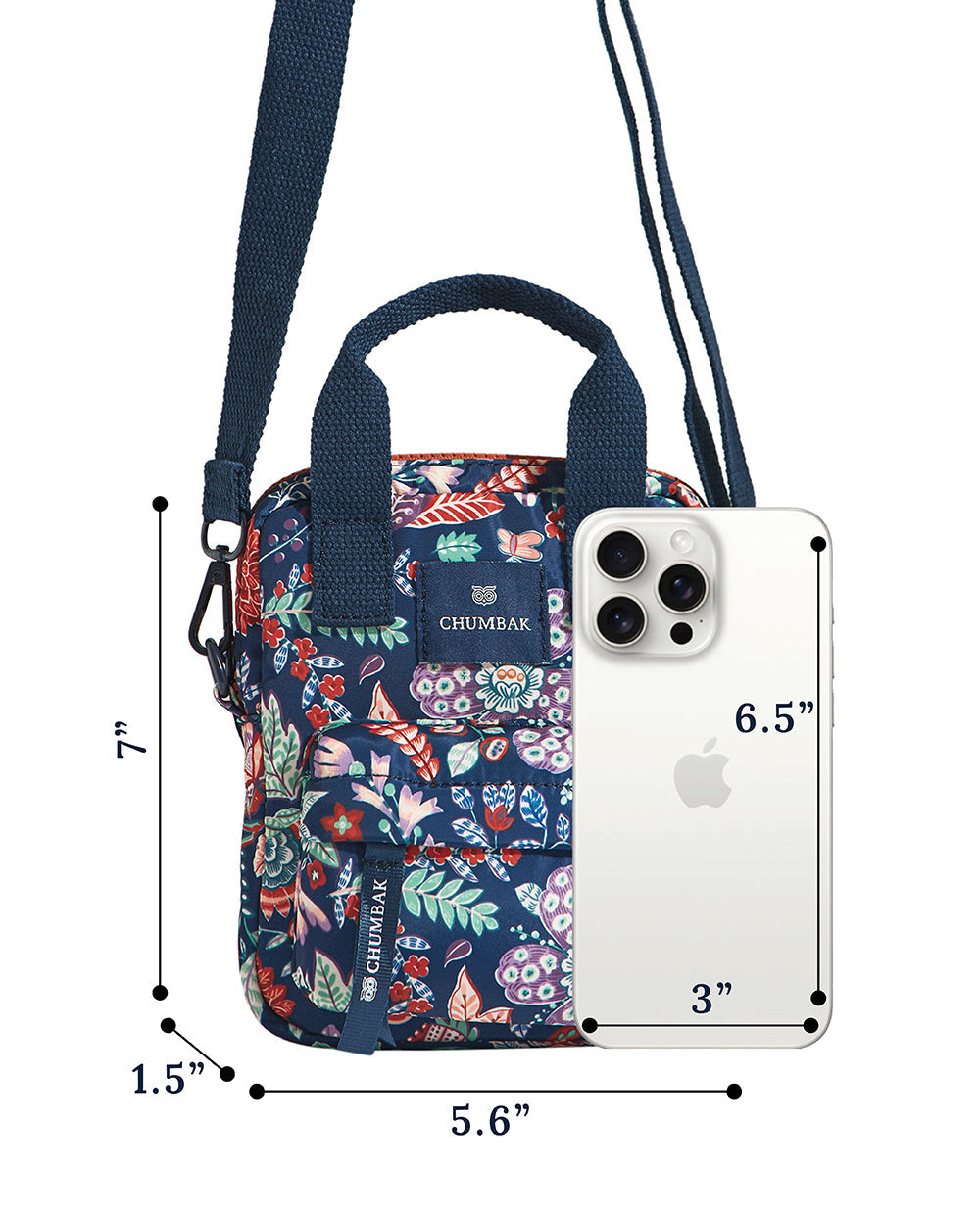 Explorer Sling-cum-Handbag | Adjustable sling | Water Resistant Fabric
