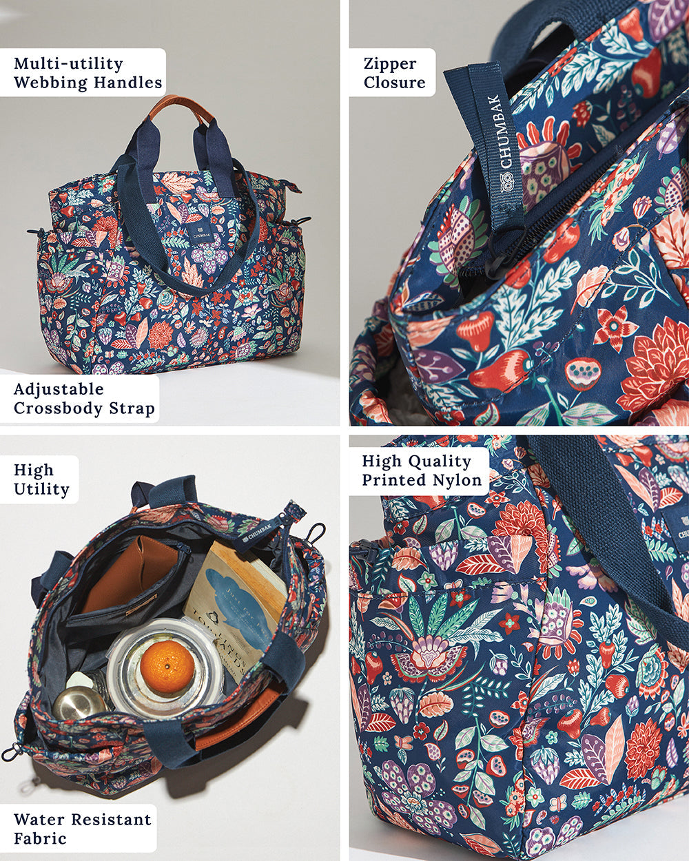 Everyday Tote | Batik Bloom