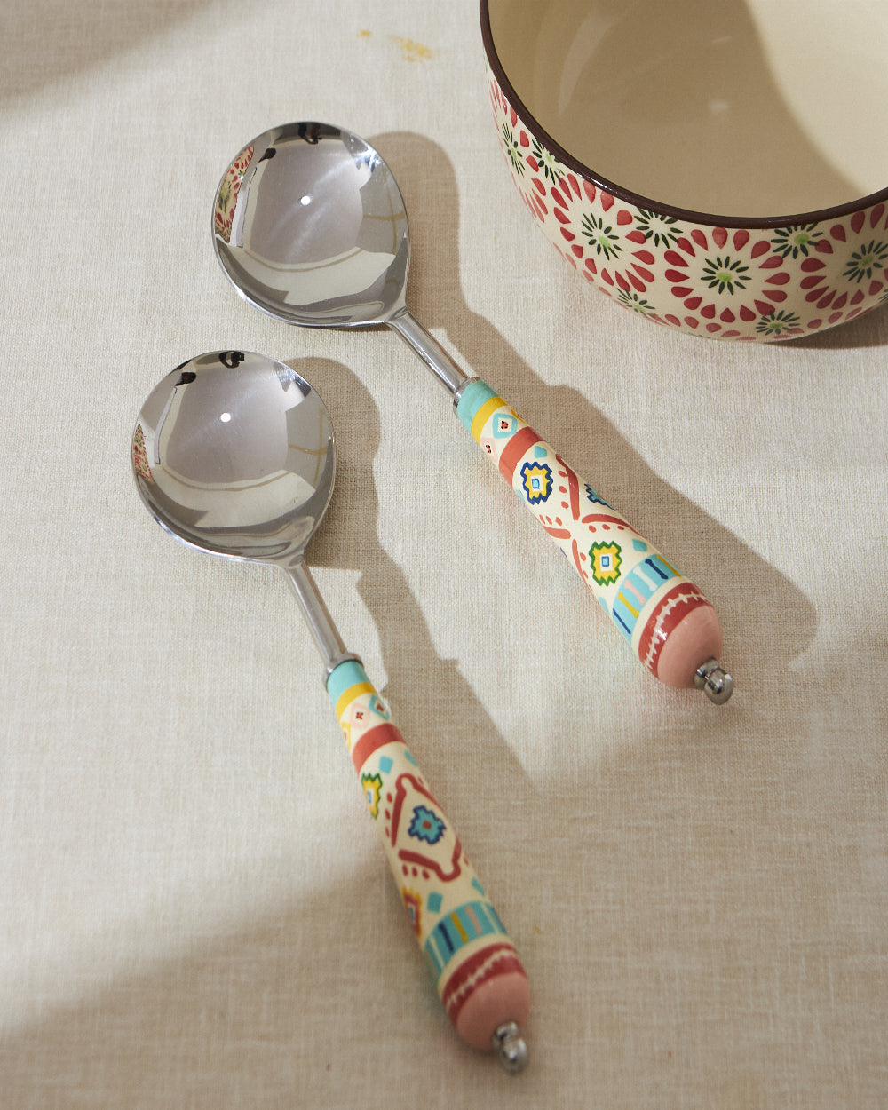 Farmhouse Serving Spoons, Set of 2