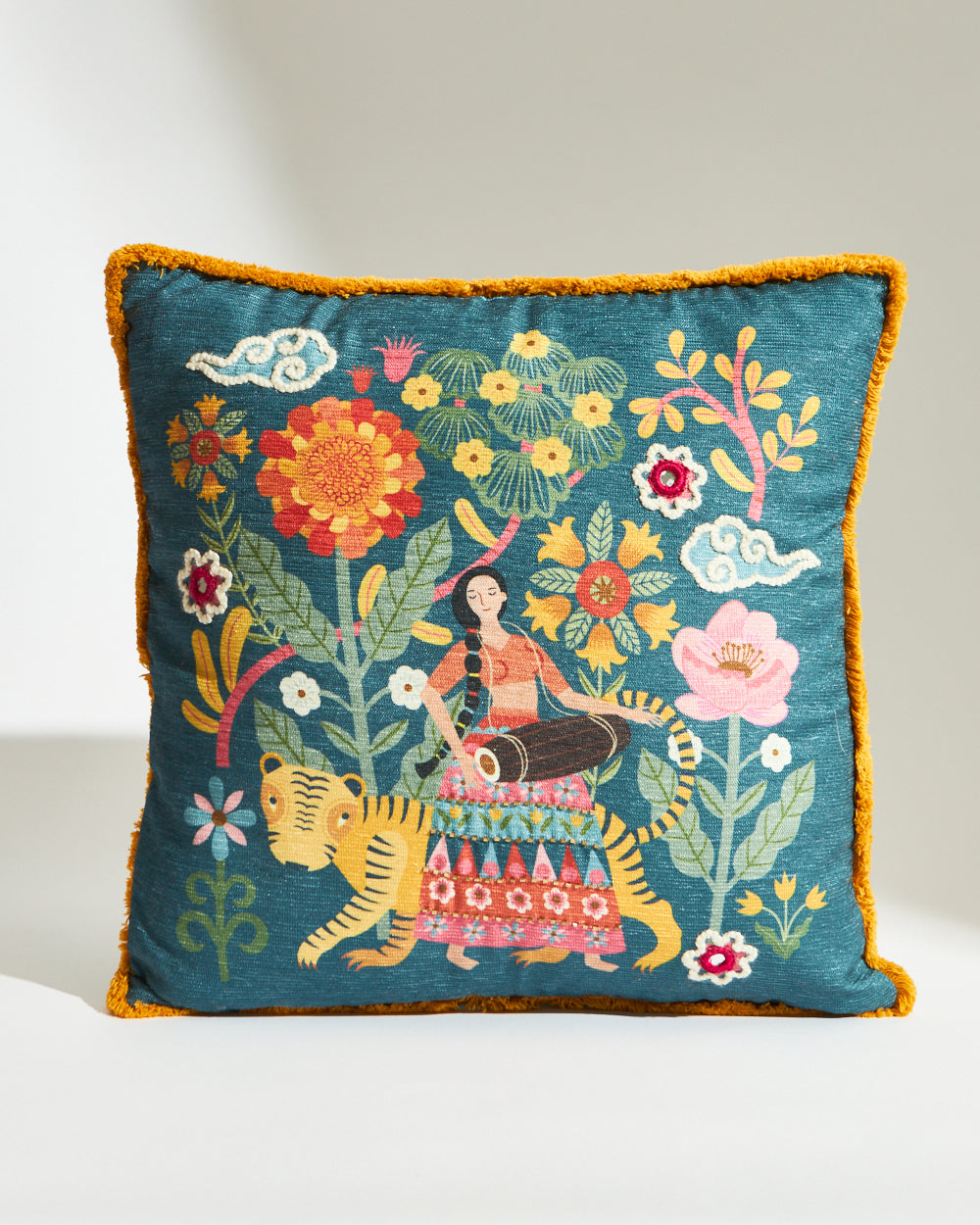 Marigold Gala Cushion Cover 16"