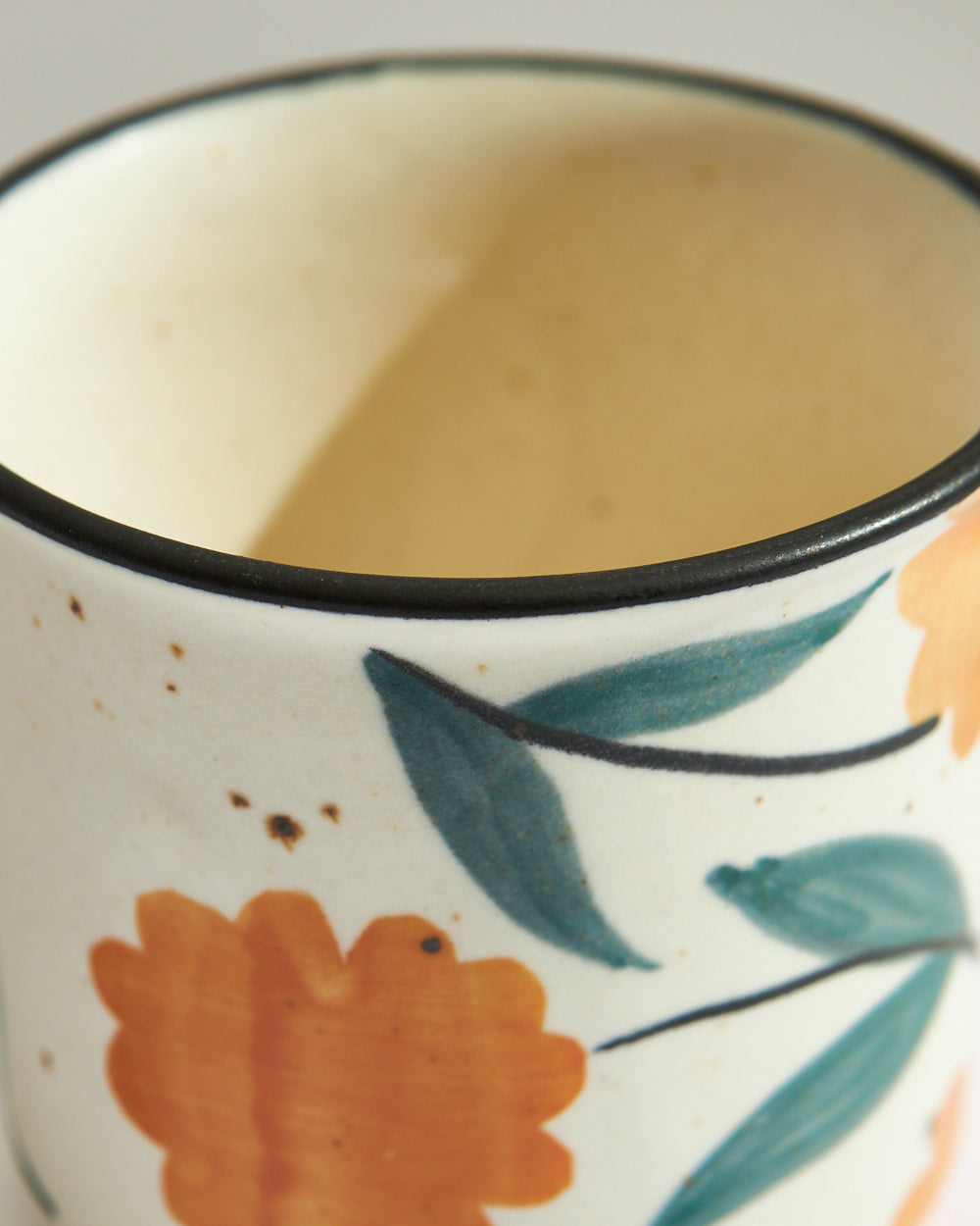 Marigold Mug| Handpainted Stoneware