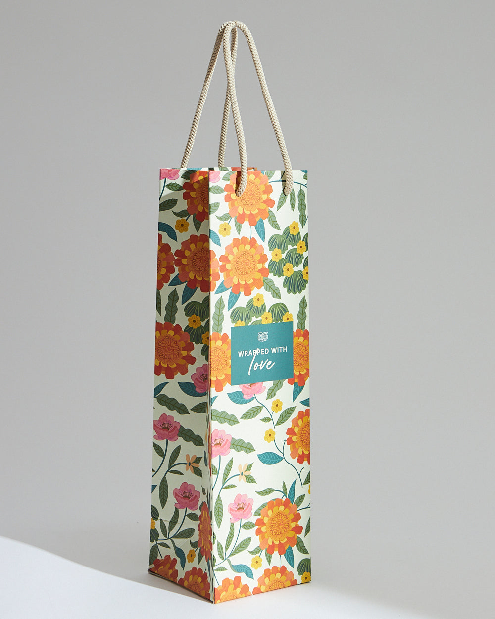 Marigold Bottle Bag with Gift Tag