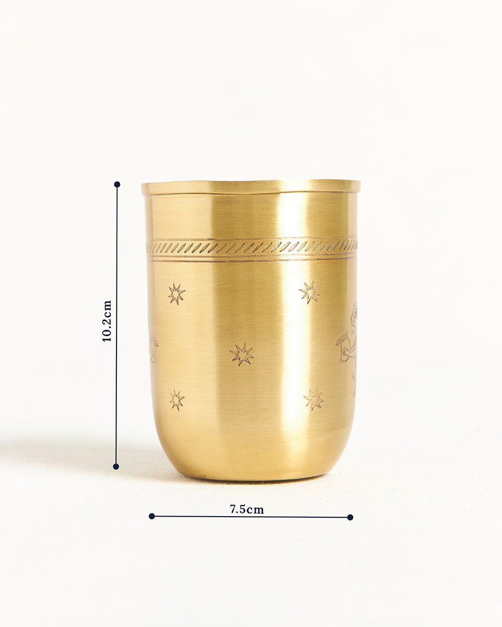 Sitara Brass Tumbler