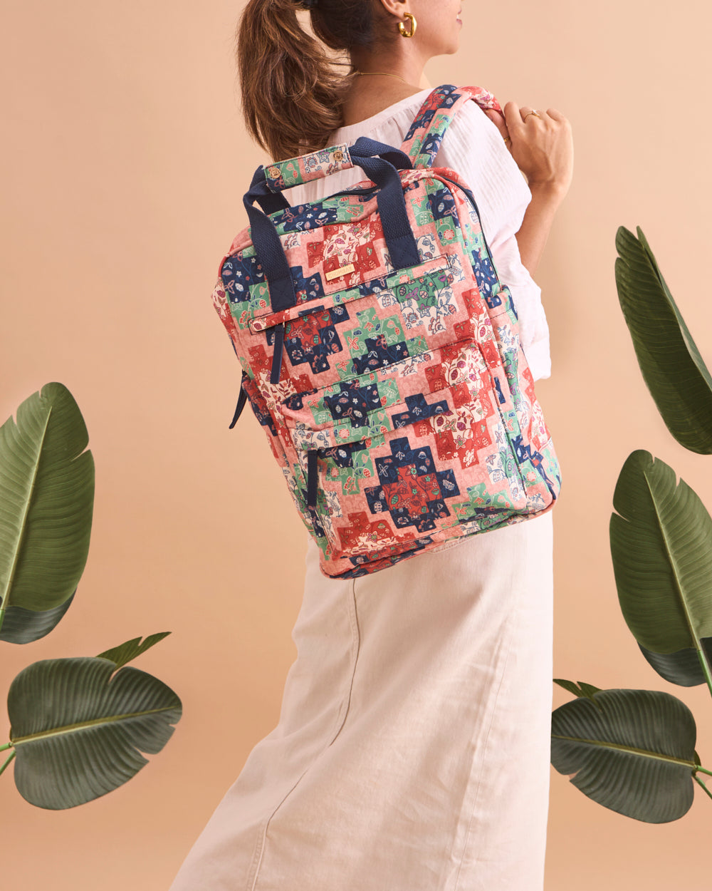 Explorer Backpack | Batik Patchwork