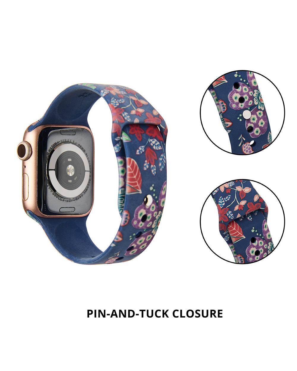 Batik Bloom Apple Watch Strap (38/40/41mm)