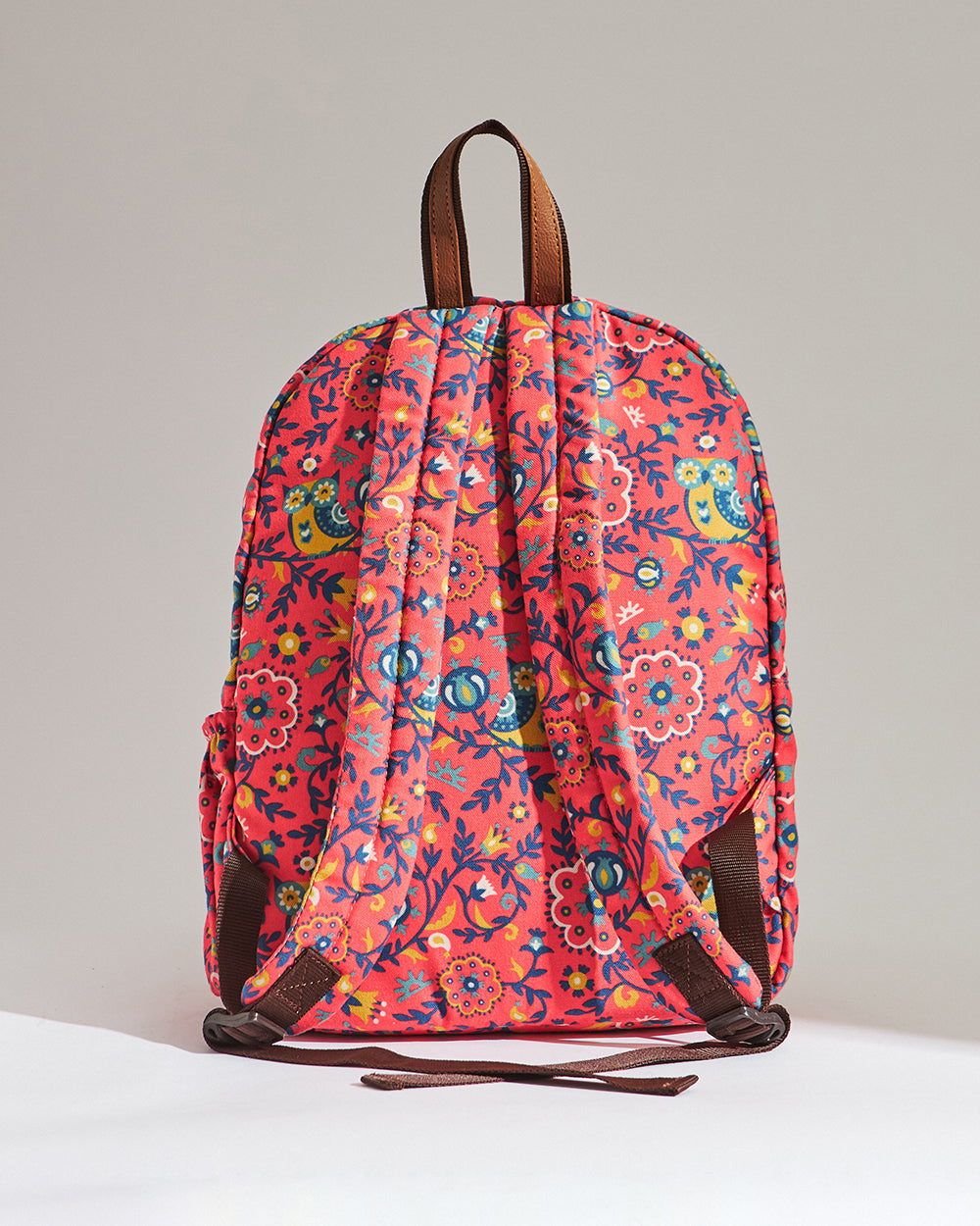 Teal by Chumbak Bukhara Blooms Backpack