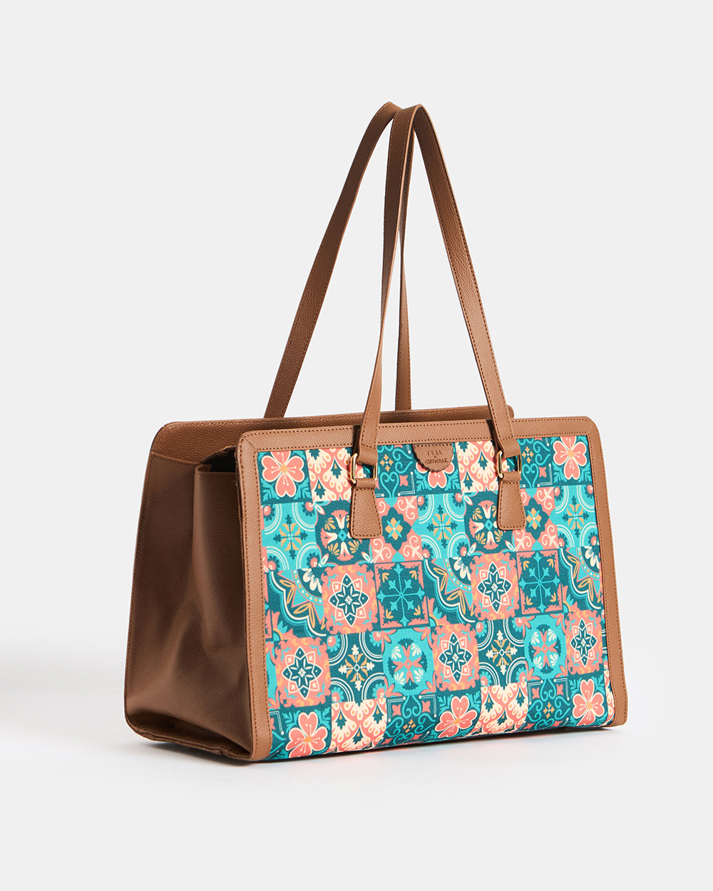 Teal by Chumbak | Moroccan Tiles Office Tote