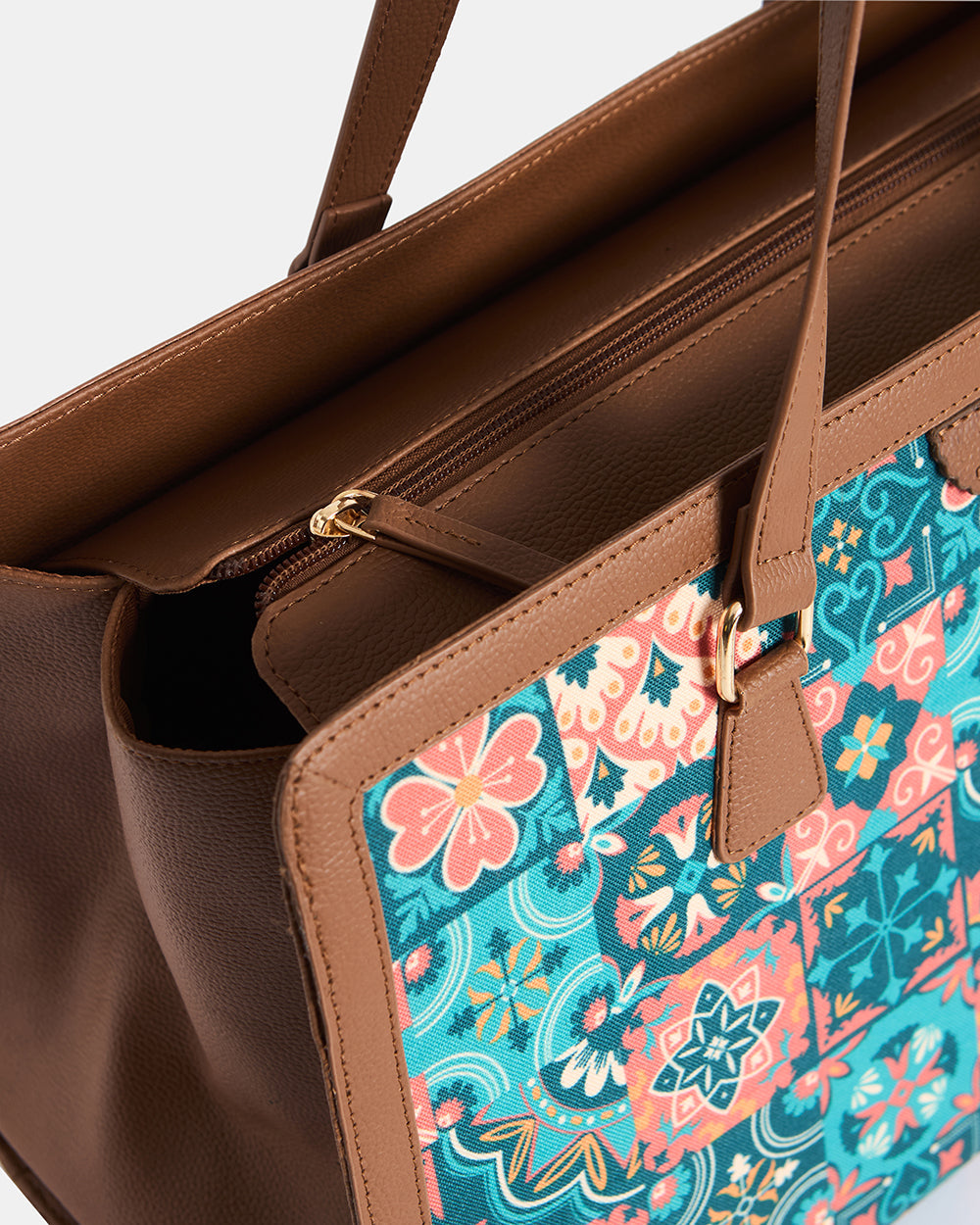 Teal by Chumbak | Moroccan Tiles Office Tote