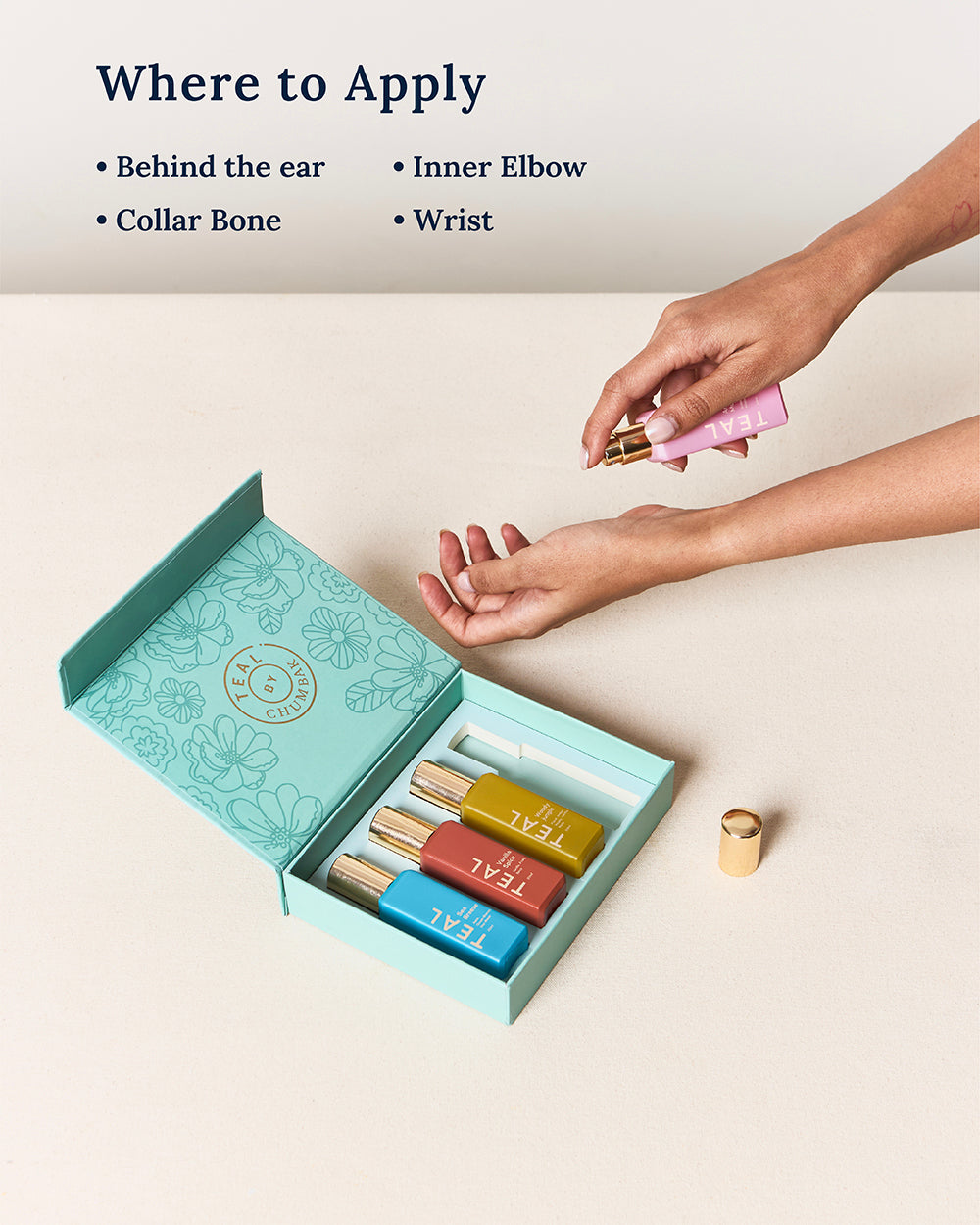 Teal by Chumbak | Wonderland Fragrance Gift, Set of 4