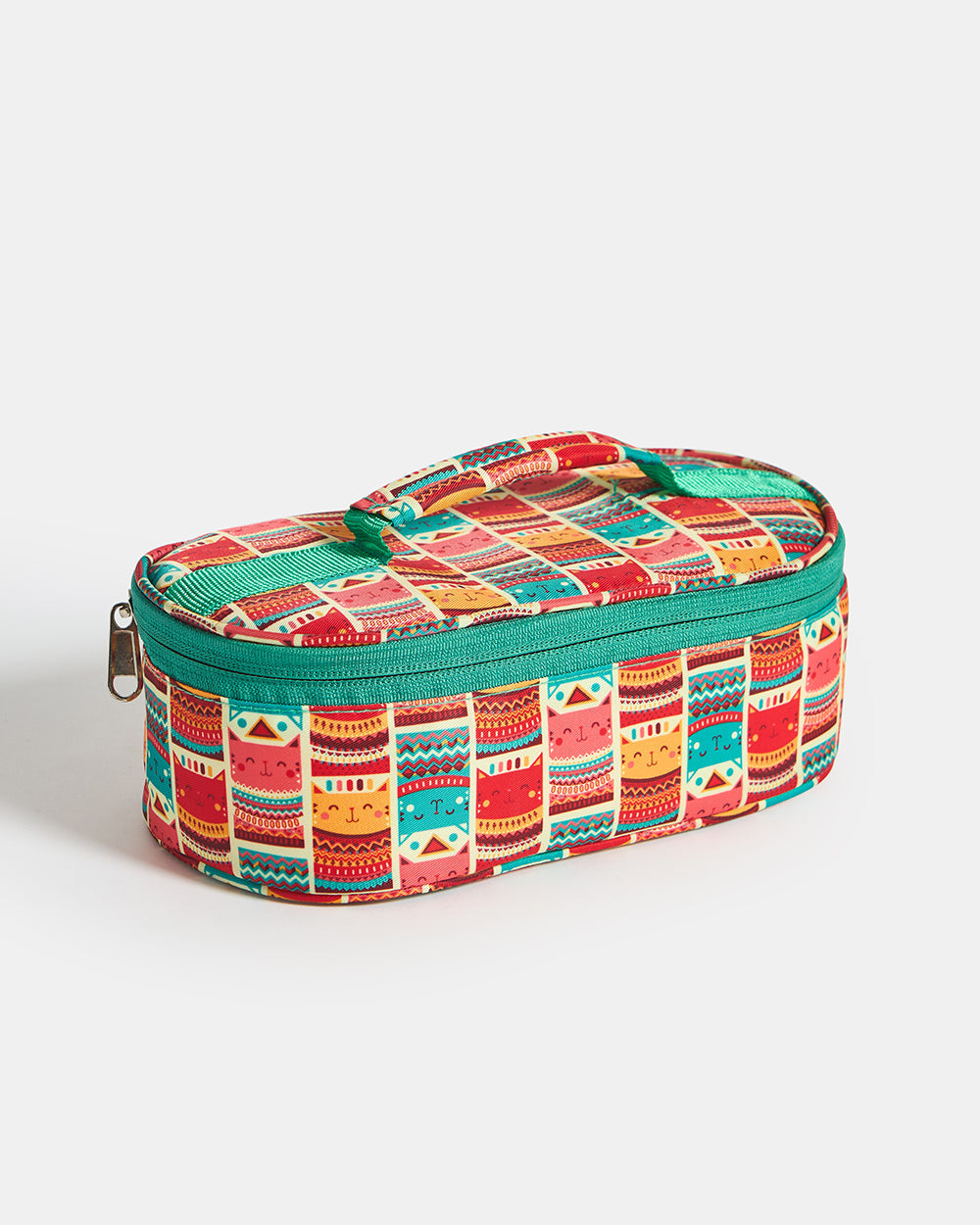 Aztec Cats Lunch Box Set of 4