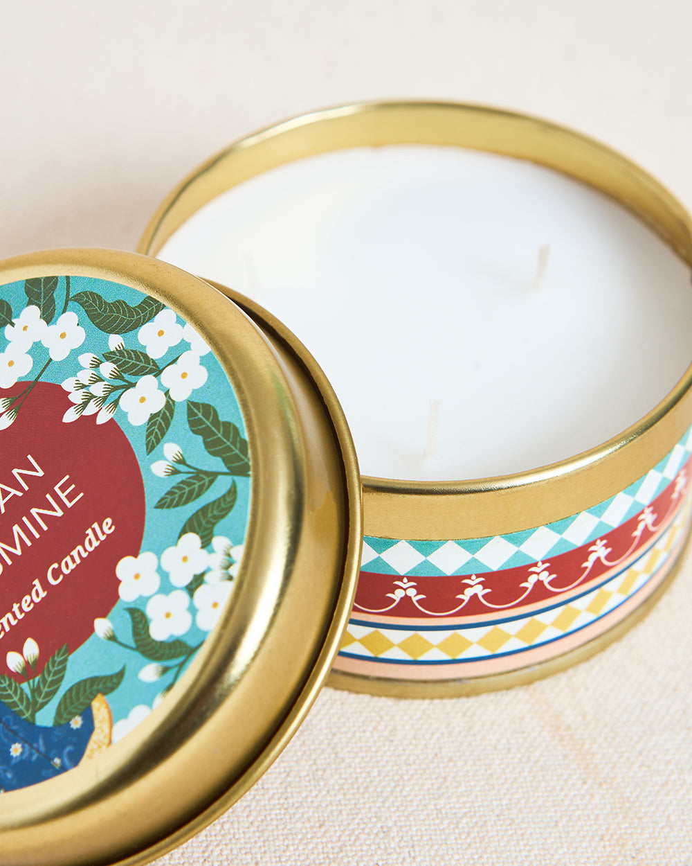 Indian Jasmine Candle Tin