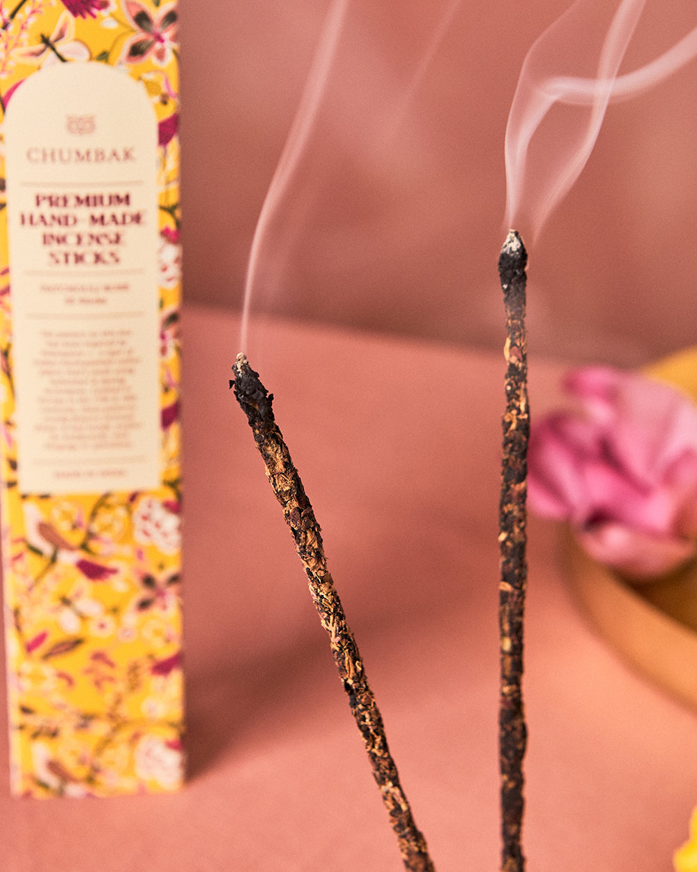 Patchouli Rose Incense Sticks - Pack of 35