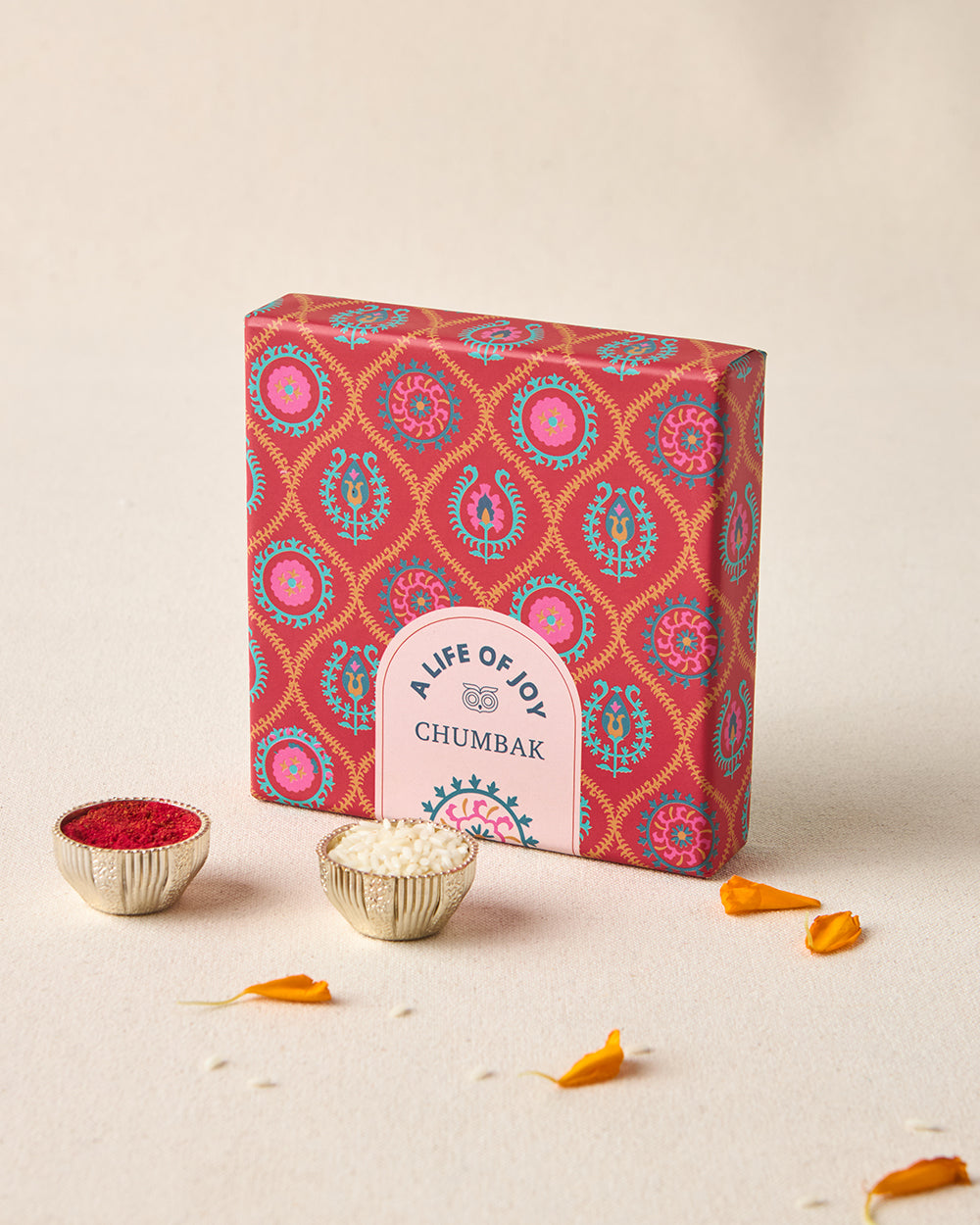 Sher Rakhi - Brass Motif