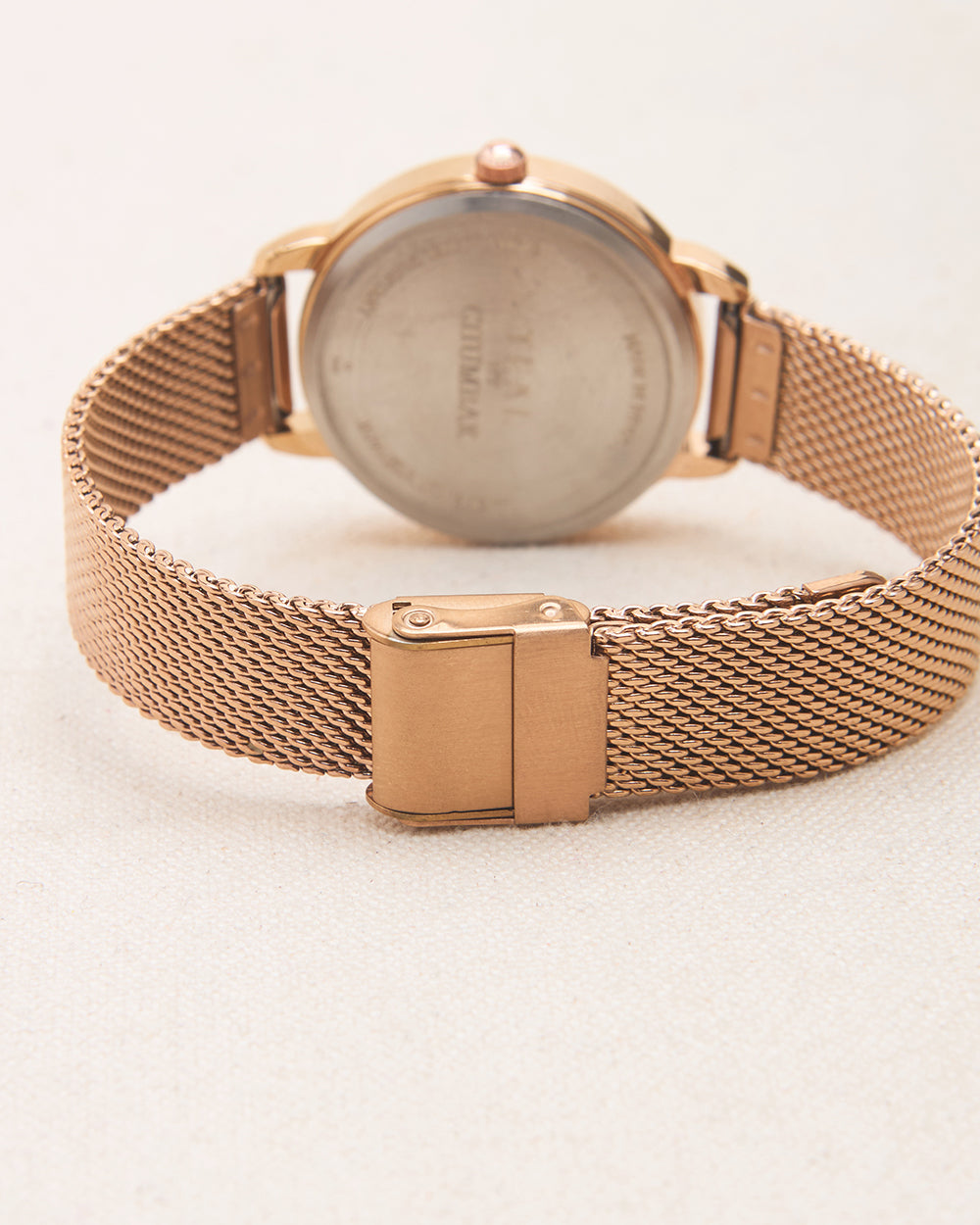 Teal By Chumbak | Forest Glow Watch, Metal Mesh Strap