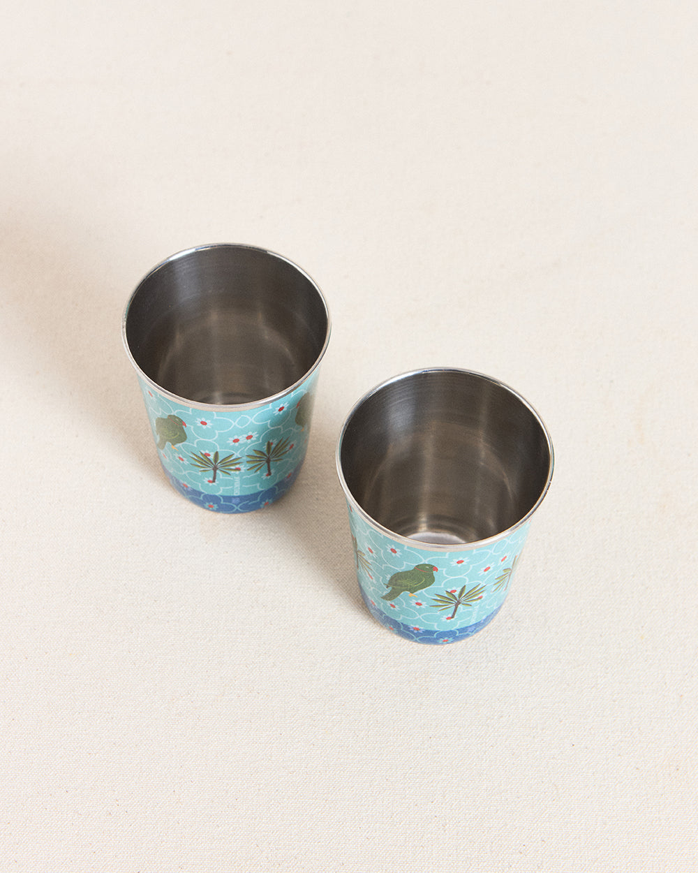 Chettinad Steel Tumbler set