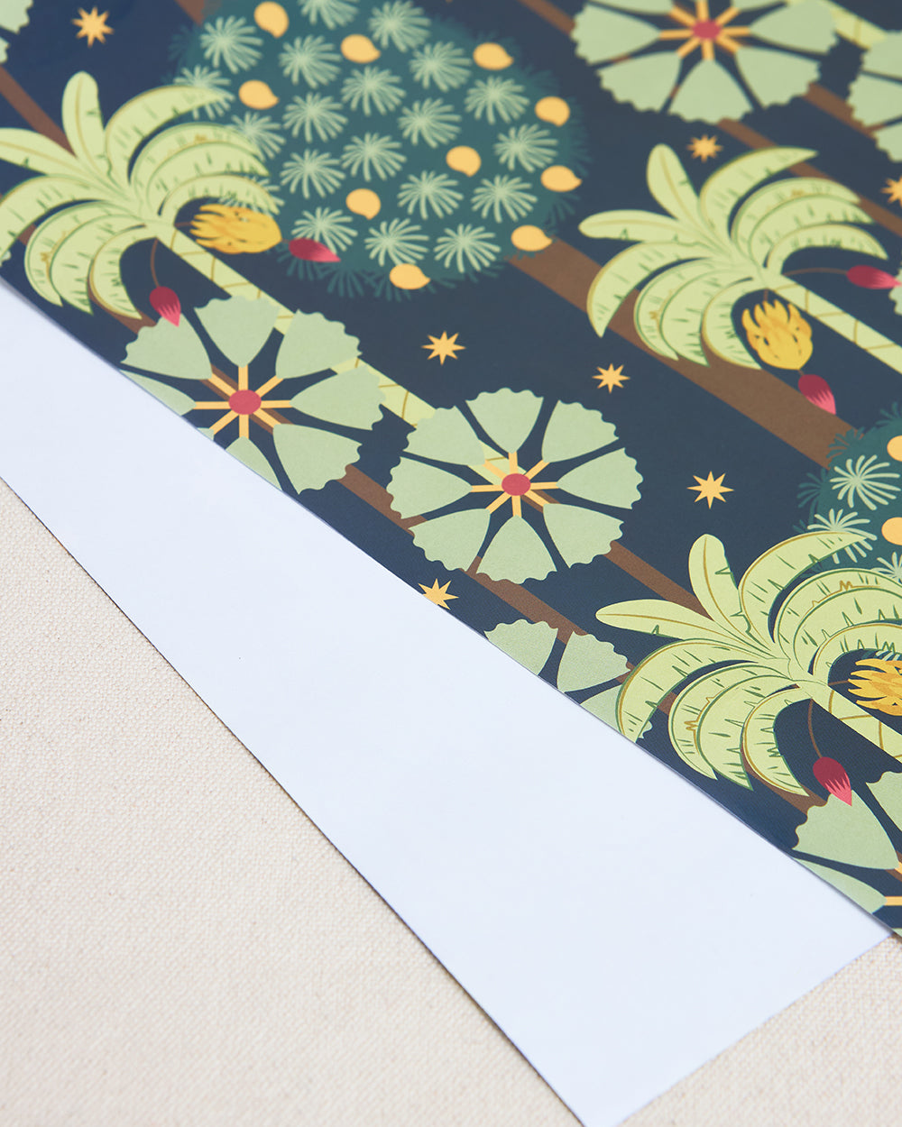 Saanjh Wrapping Sheet - Navy Blue