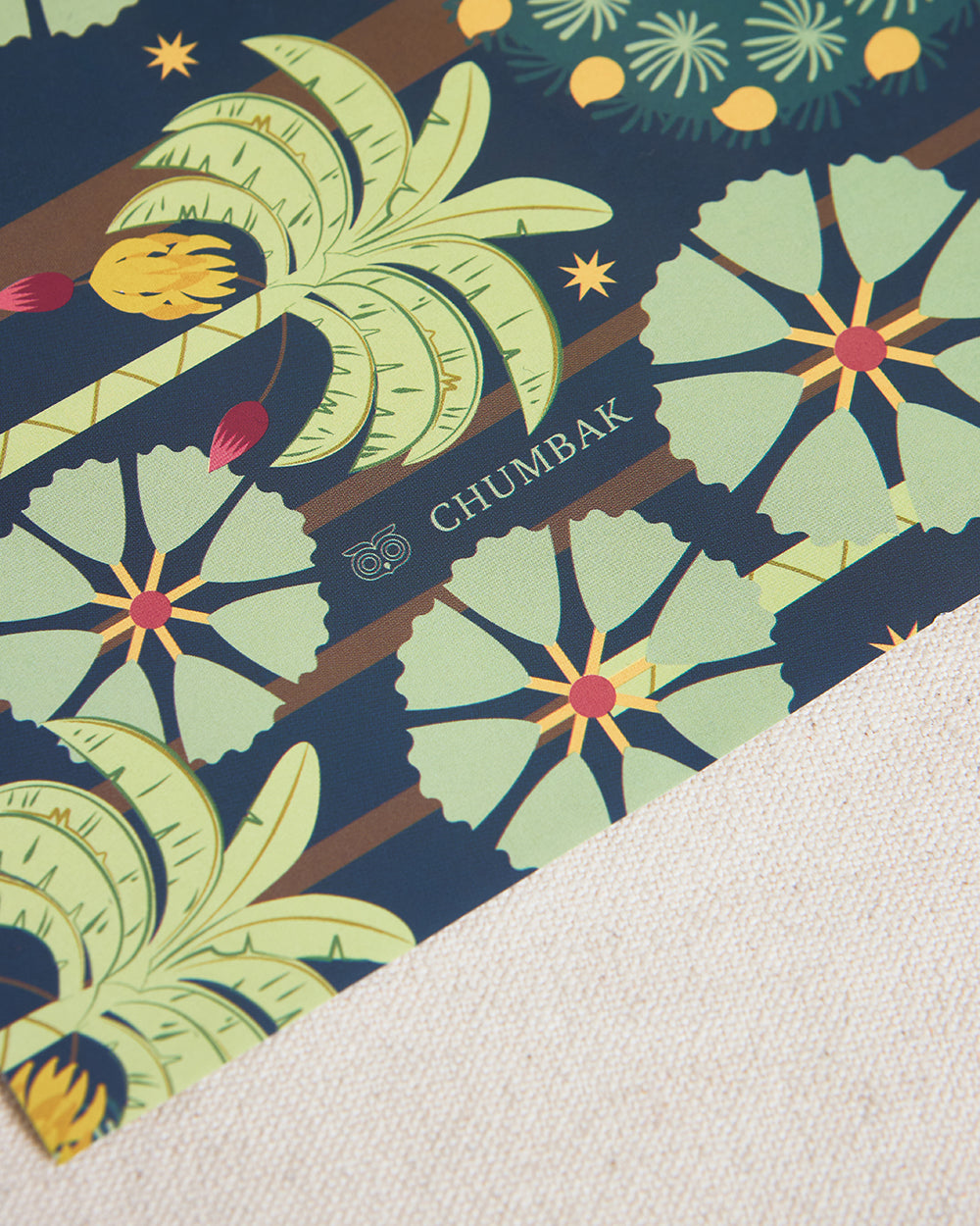 Saanjh Wrapping Sheet - Navy Blue