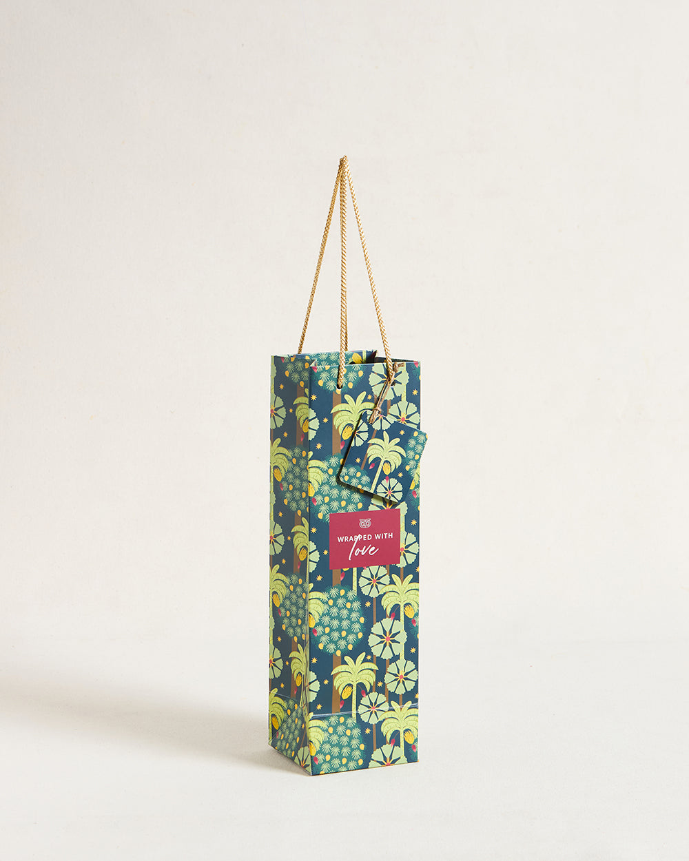 Saanjh Wine Bag with Tag