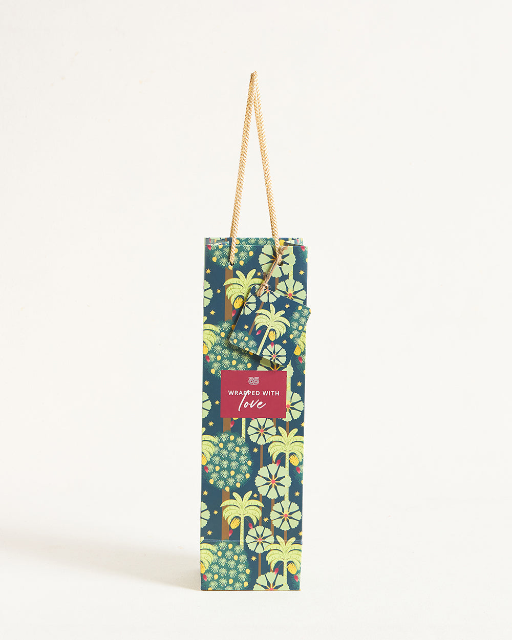 Saanjh Wine Bag with Tag