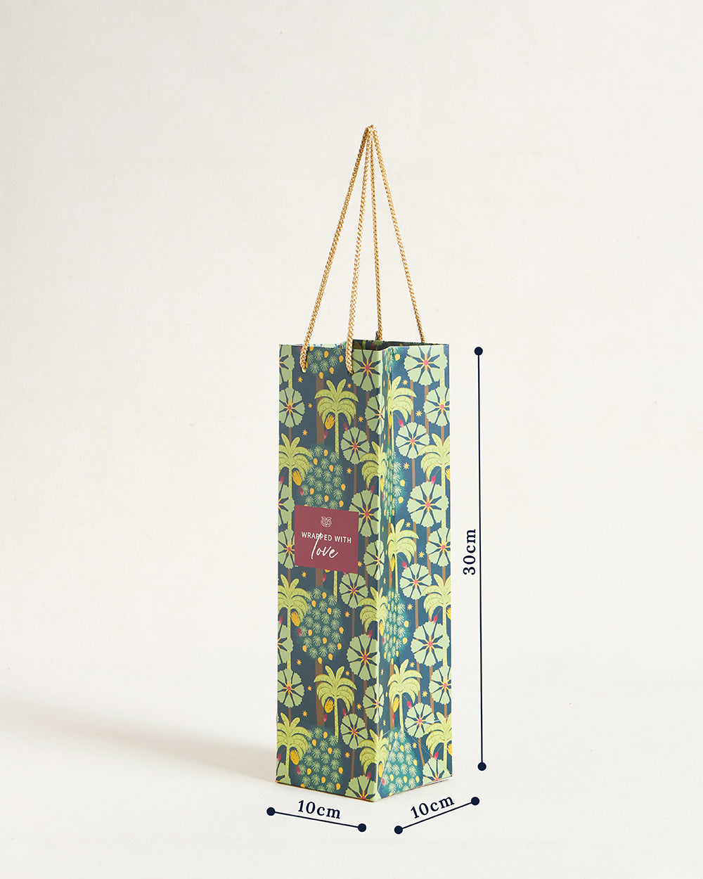 Saanjh Wine Bag with Tag