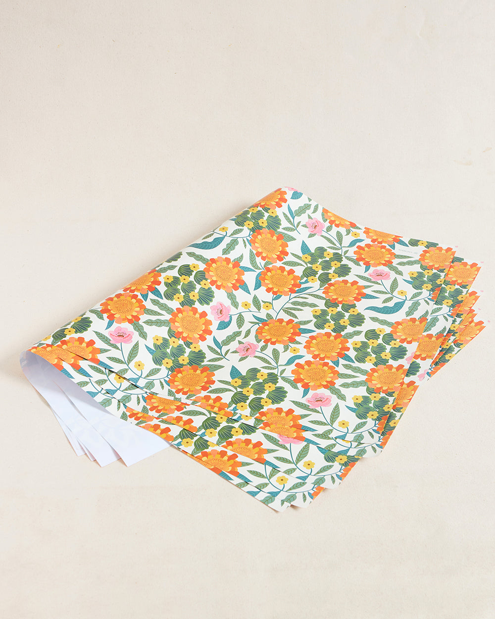 Marigold Wrapping Sheet - Set of 5