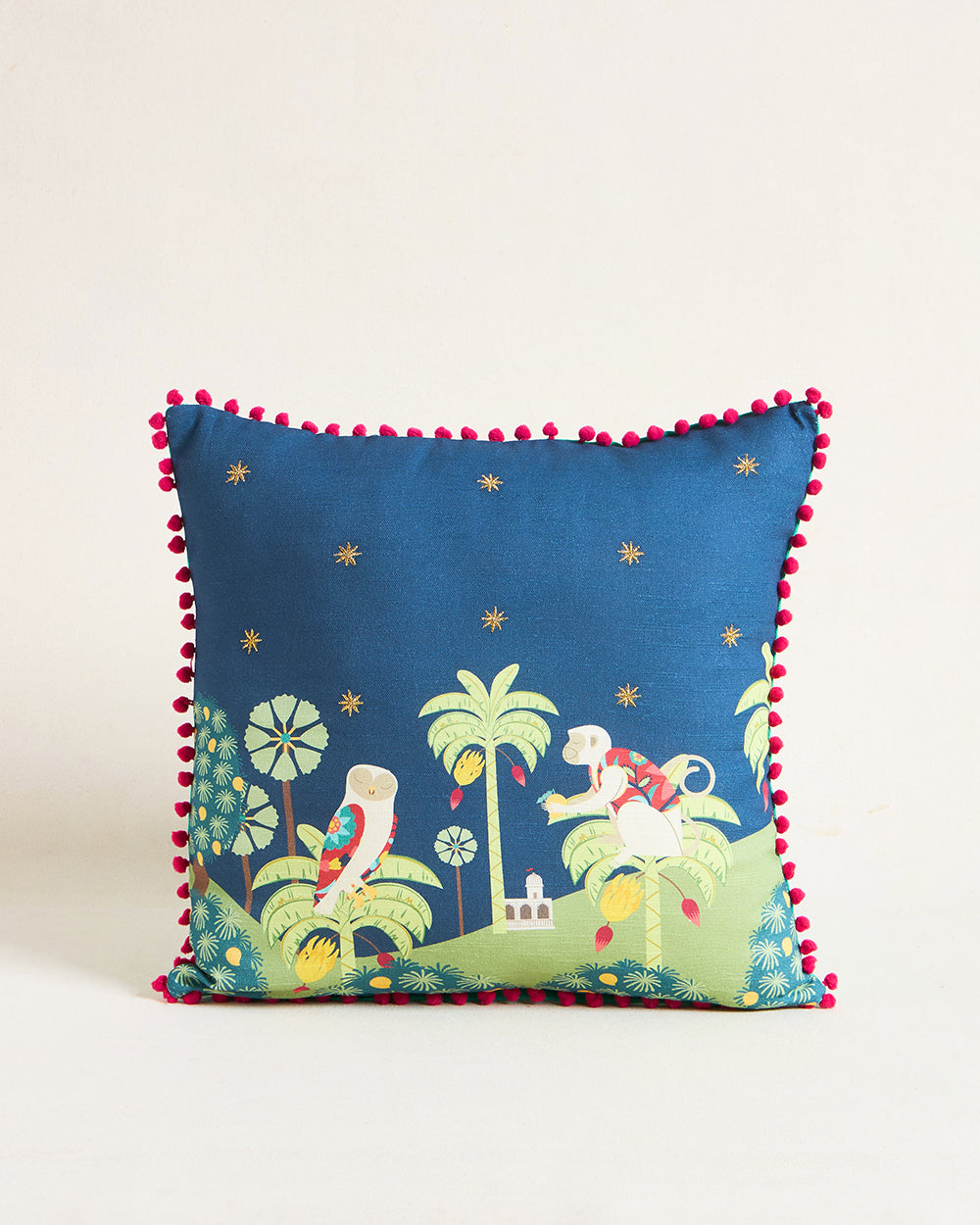 Starry Diwali - Chandni Cushion Cover, 16"