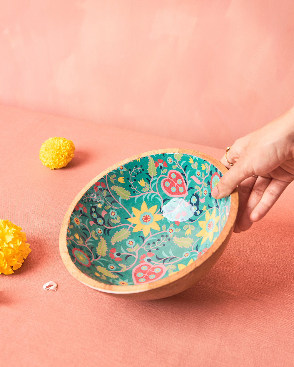 Starry Diwali Beil Serving Bowl