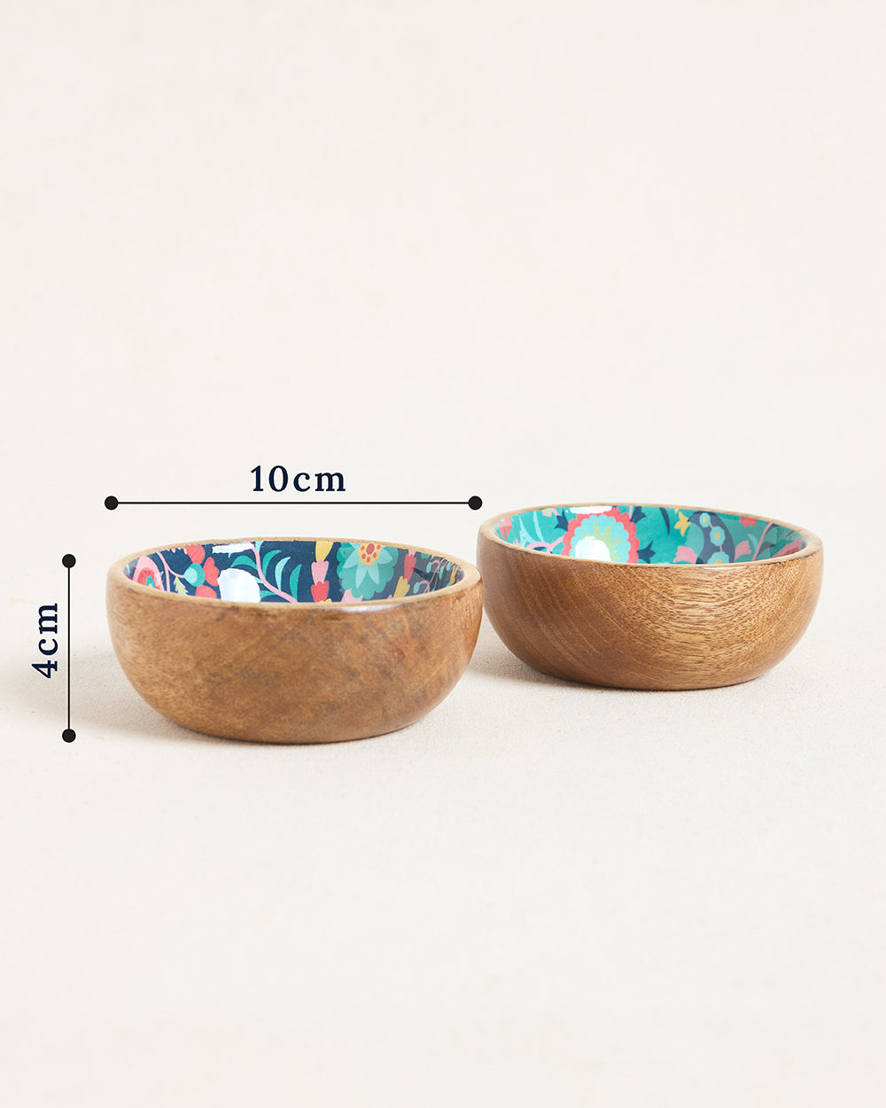 Starry Diwali Beil Snack Bowls, Set of 2