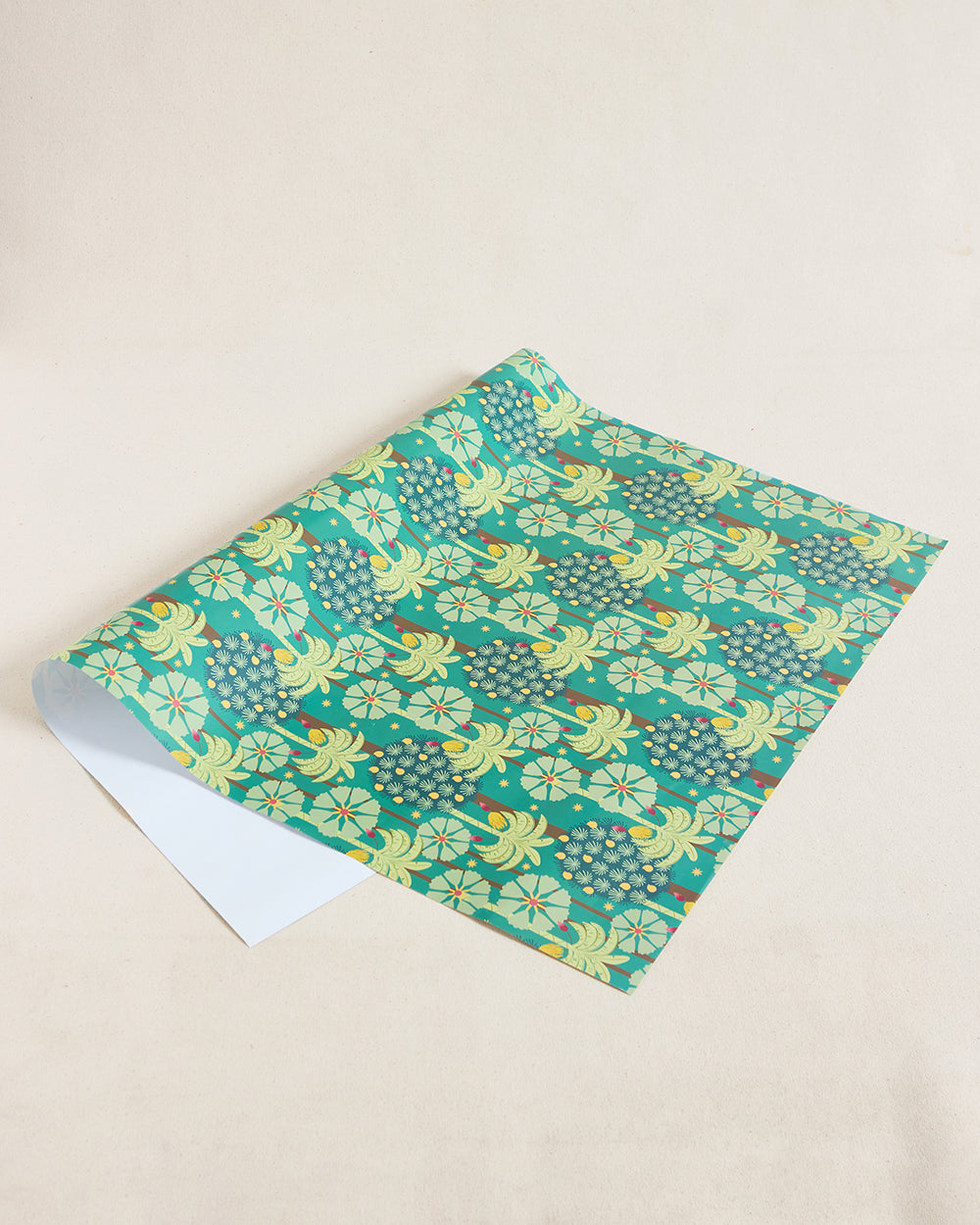 Saanjh Wrapping Sheet - Green