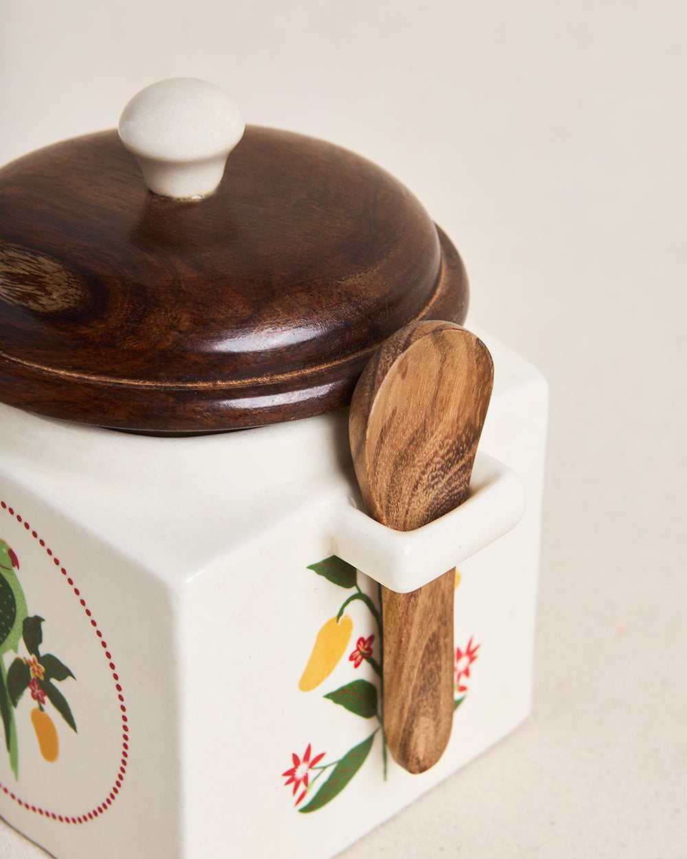 Serenade Storage Jar with Spoon