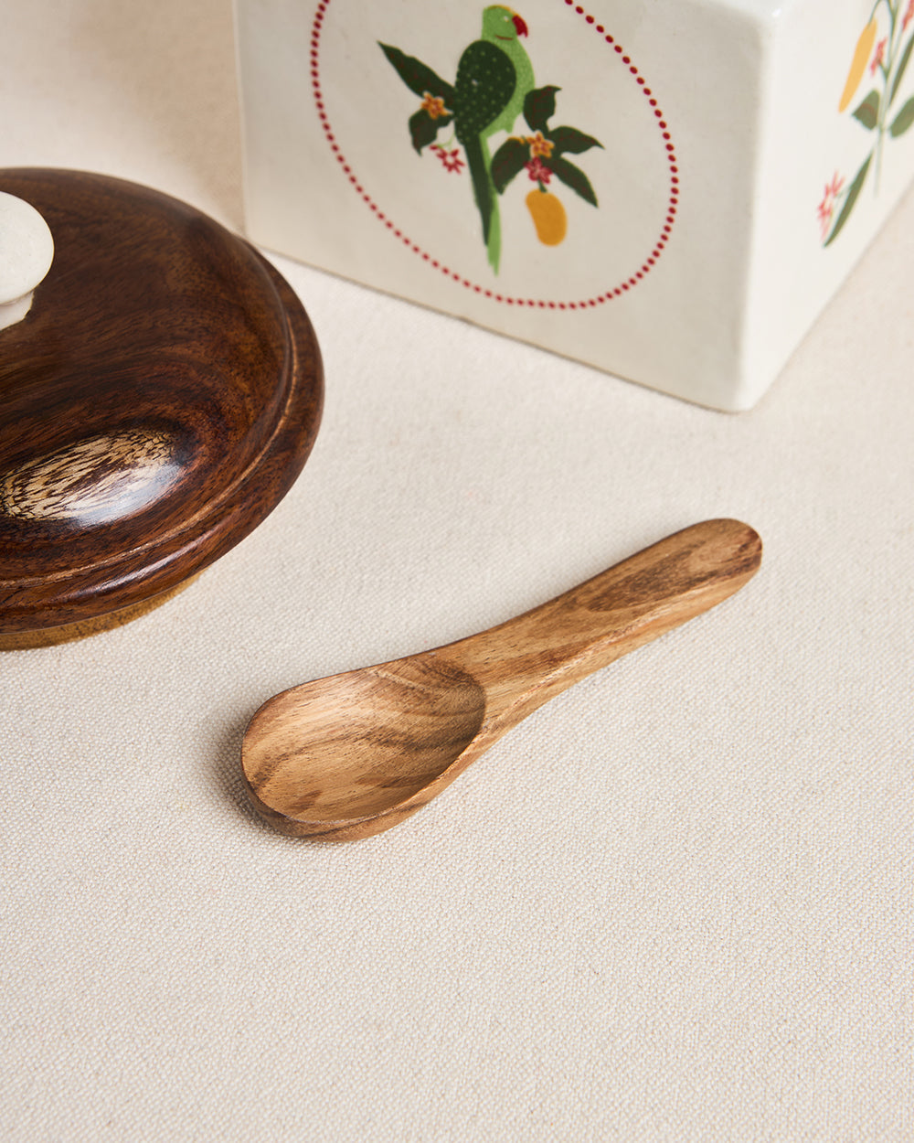 Serenade Storage Jar with Spoon
