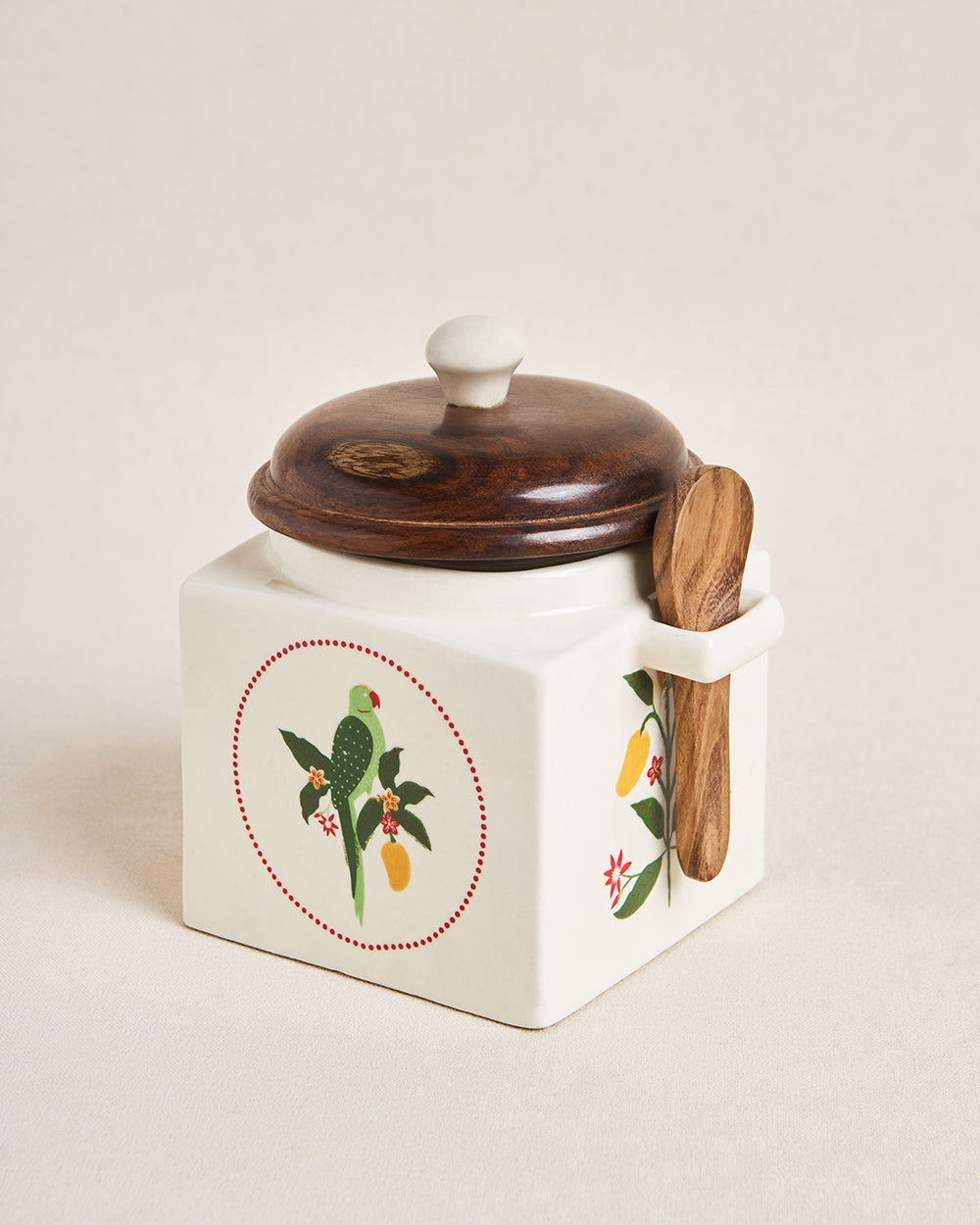 Serenade Storage Jar with Spoon
