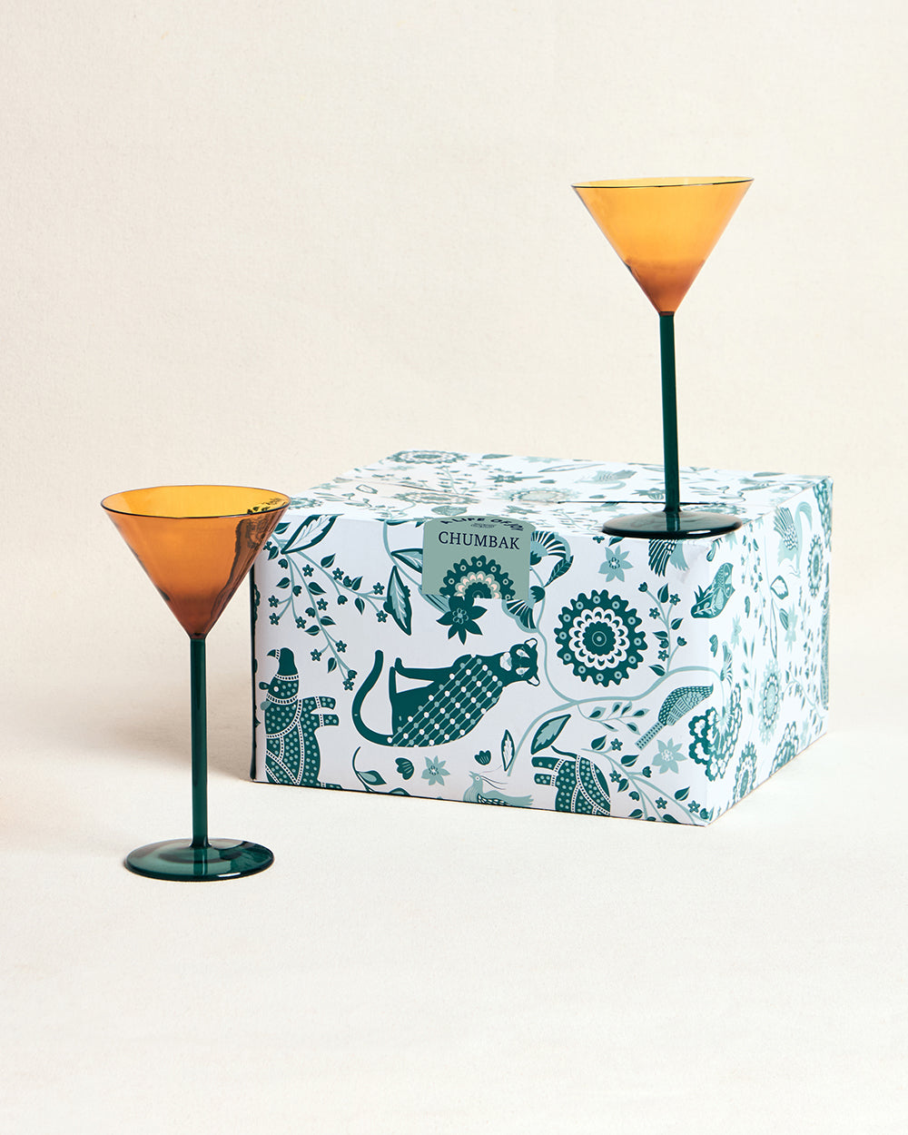 Cove Martini Glass Gift Set - Set of 2 |  160 ml