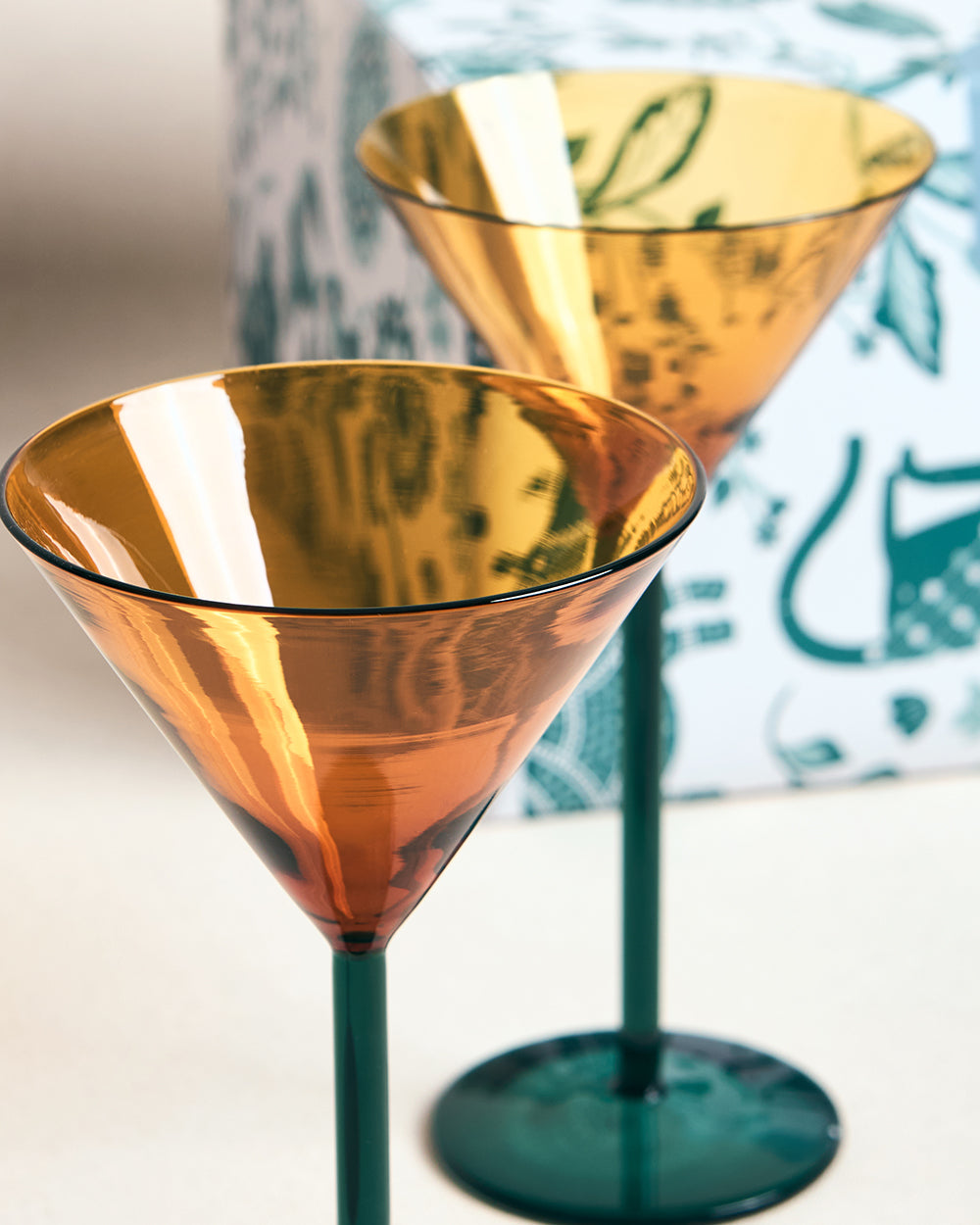 Cove Martini Glass Gift Set - Set of 2 |  160 ml