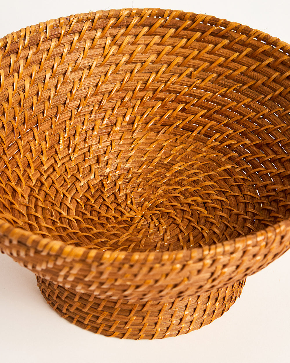 Bali Rattan Fruit Basket - 30 cm