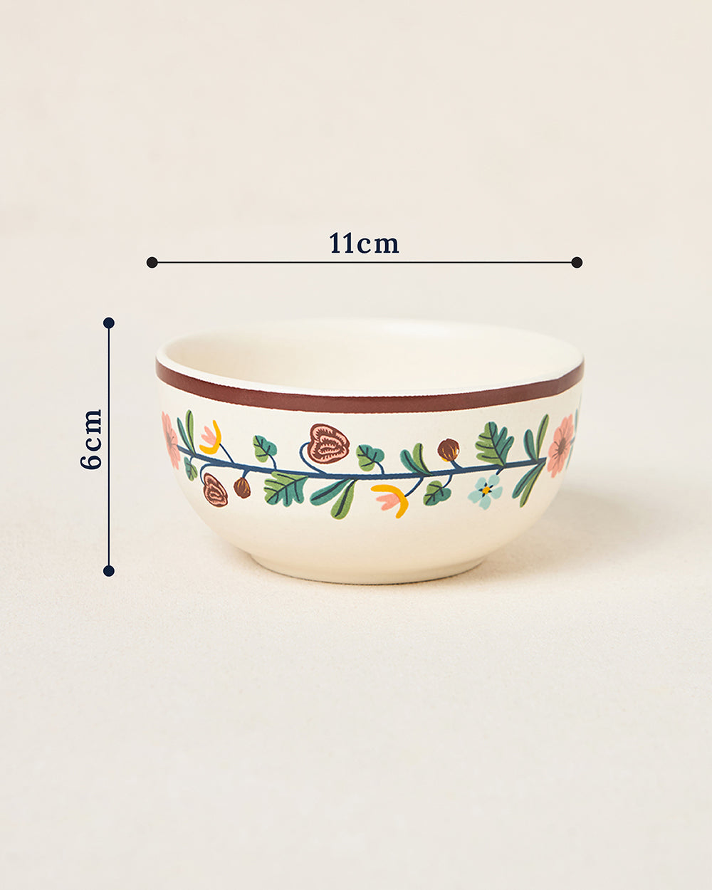Tiara  Dessert Bowl, 4" dia| Kashmir Trails