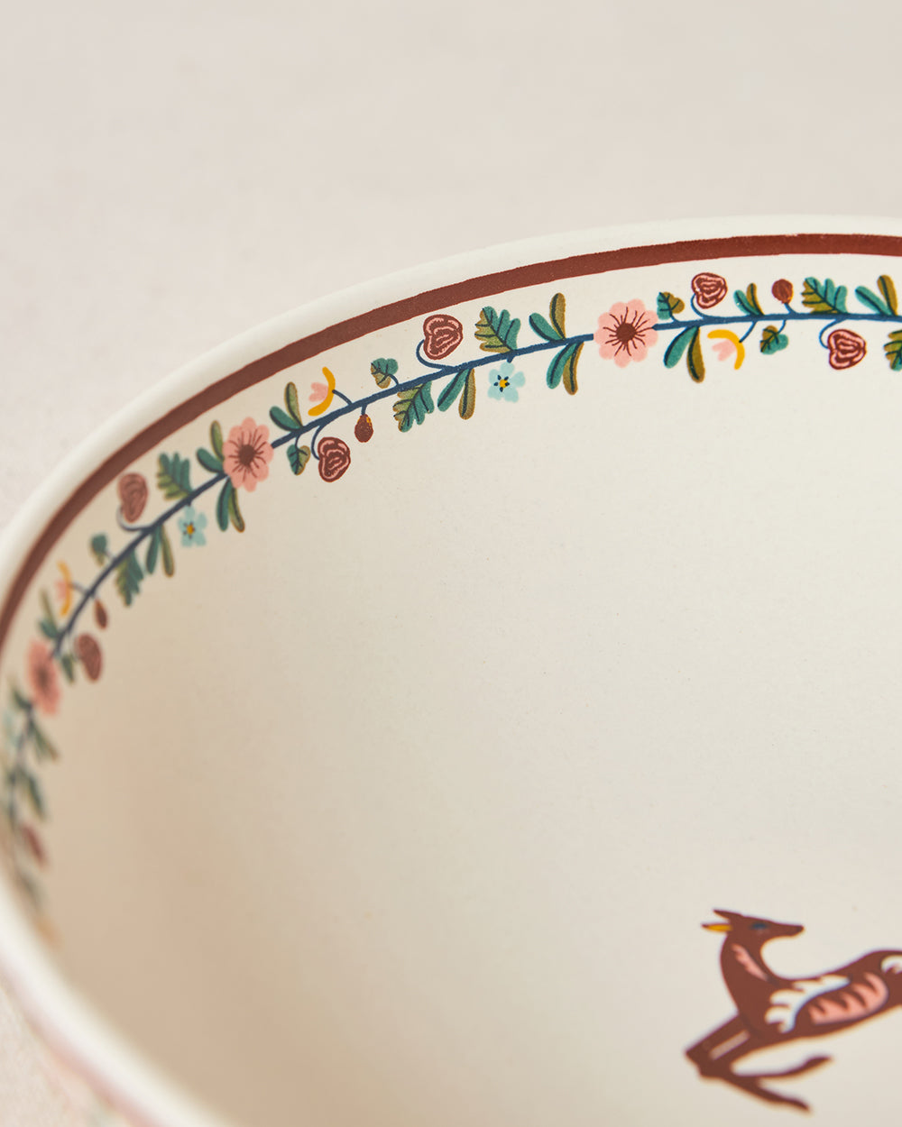 Hangul Pasta Bowl, 8" dia | Kashmir Trails