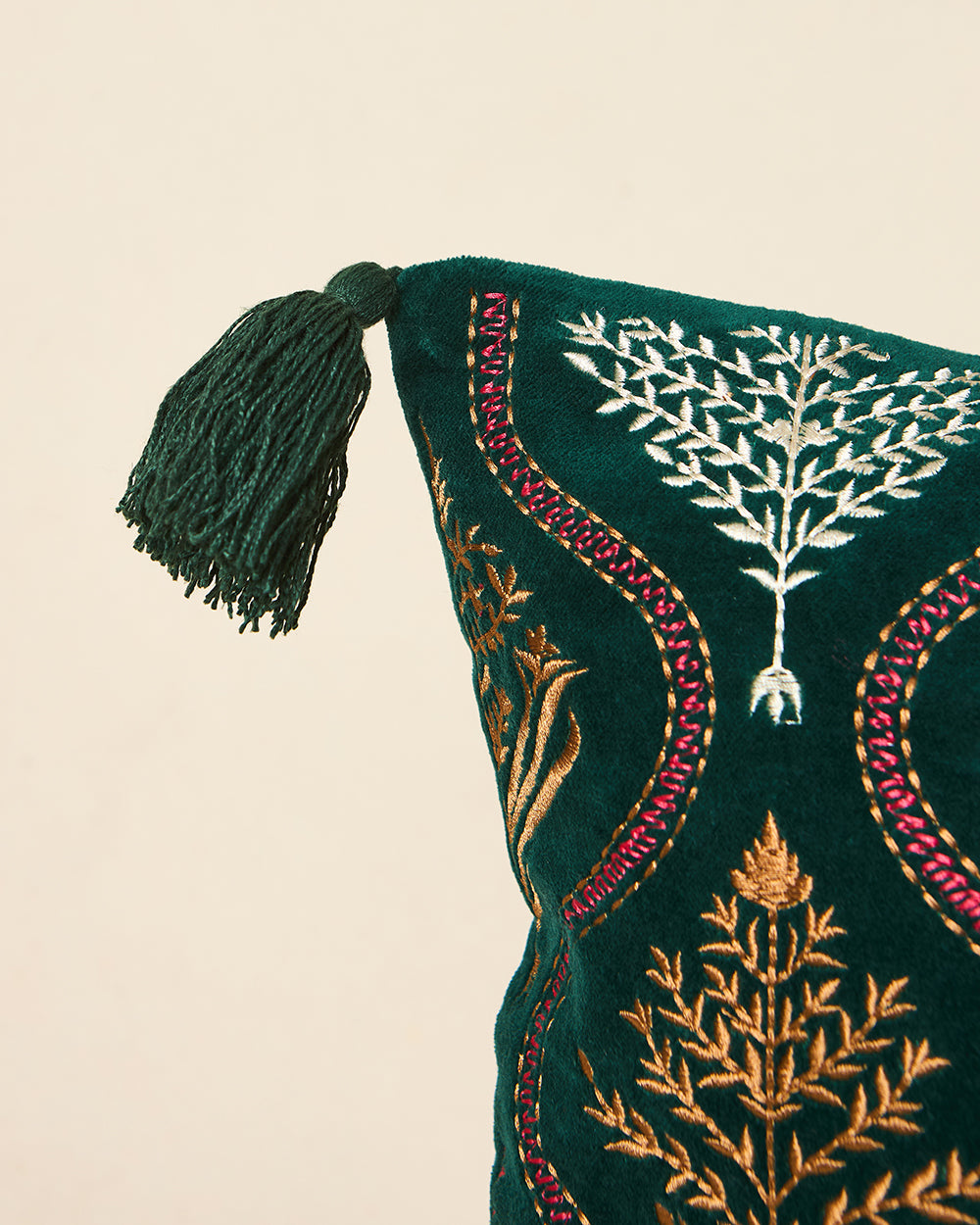 Jaal Cushion Cover, 16" | Palace Memoirs