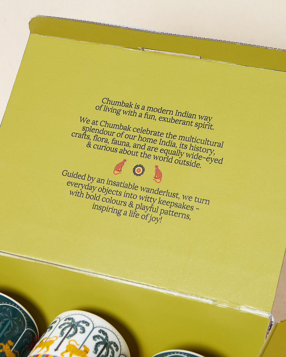 Jungle SoirÃ©e Mugs Gift Set of 6 | Lost in Paradise