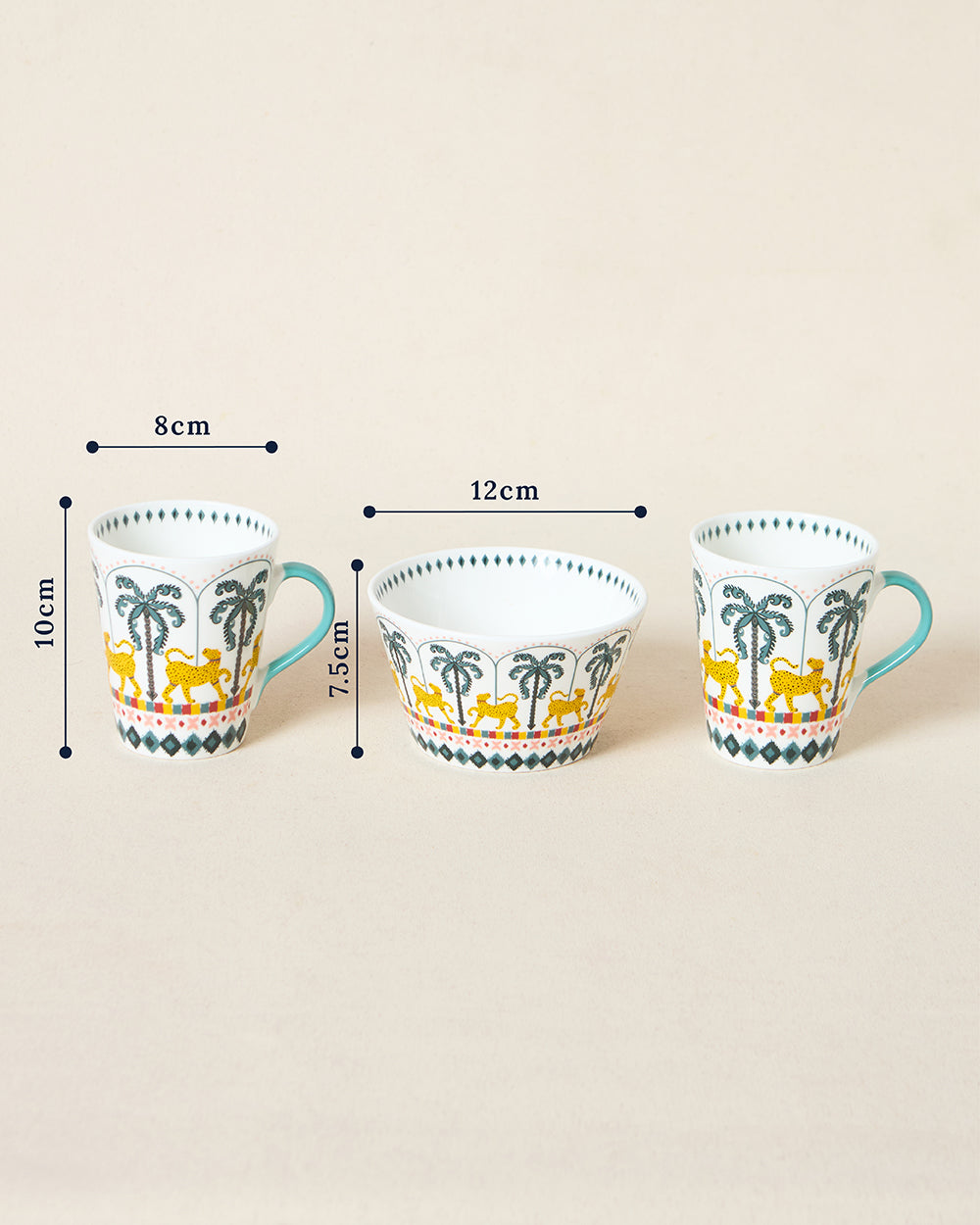 Jungle SoirÃ©e Tea-Trio Gift Set of 3 | Lost in Paradise