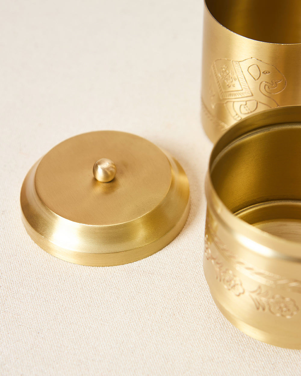 Royal Tusker Brass Filter Coffee Maker, 180ml | Palace Memoirs