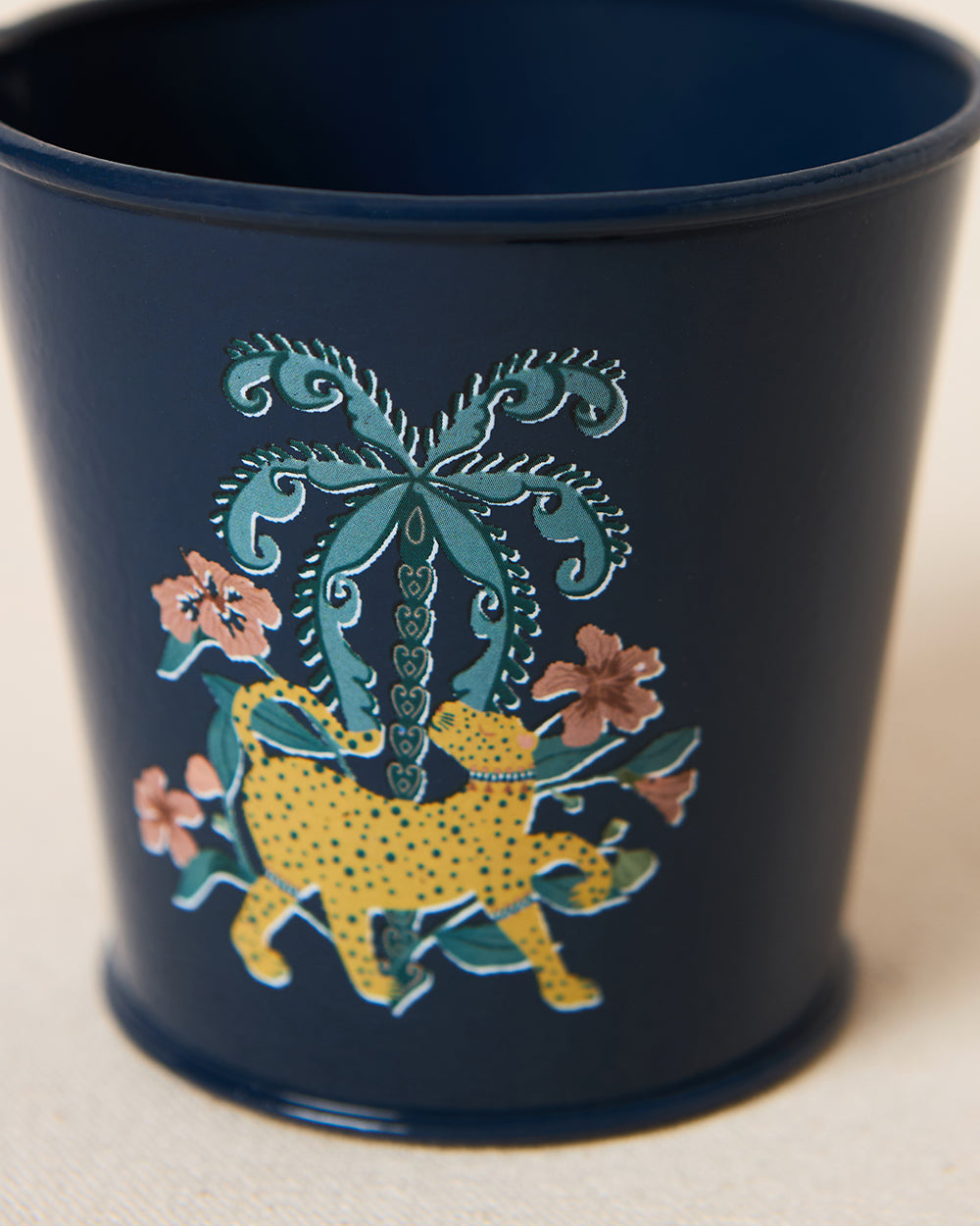 Midnight Garden Metal Planter | Lost in Paradise