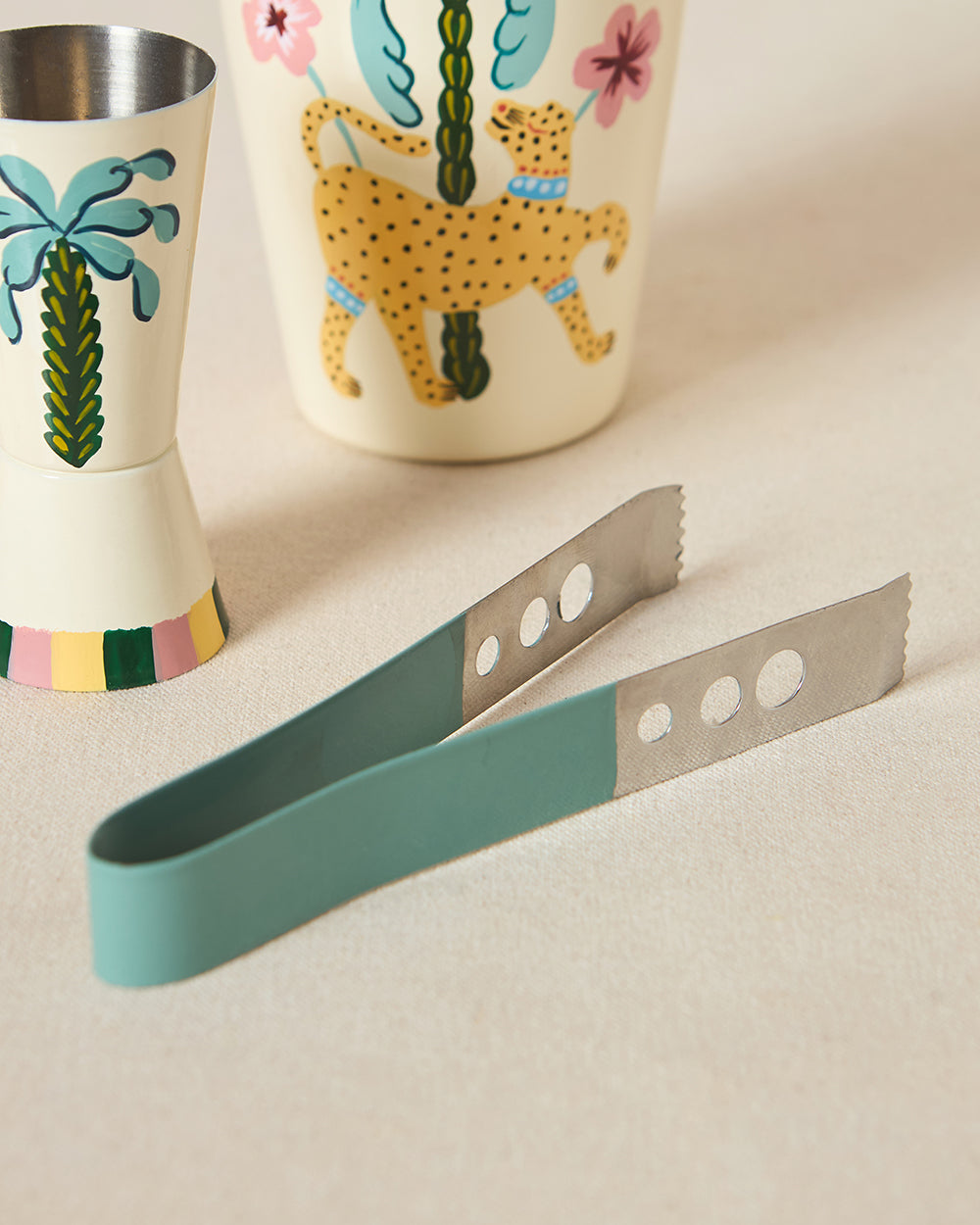 Safari Sundown Bar Gift Set of 4, Hand-painted | Lost in Paradise