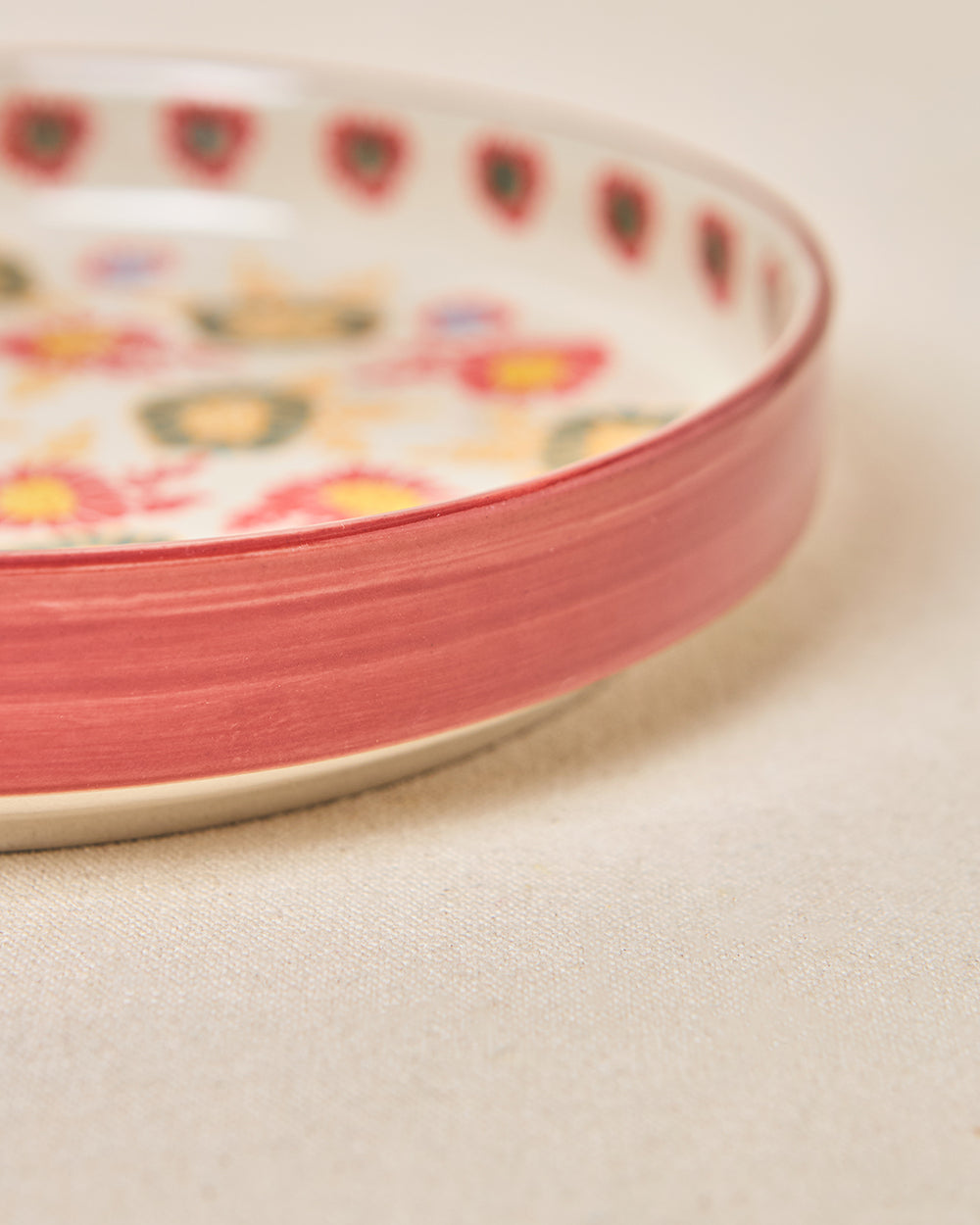 Wildflower Snack Plate, 8" dia | Lost in Paradise